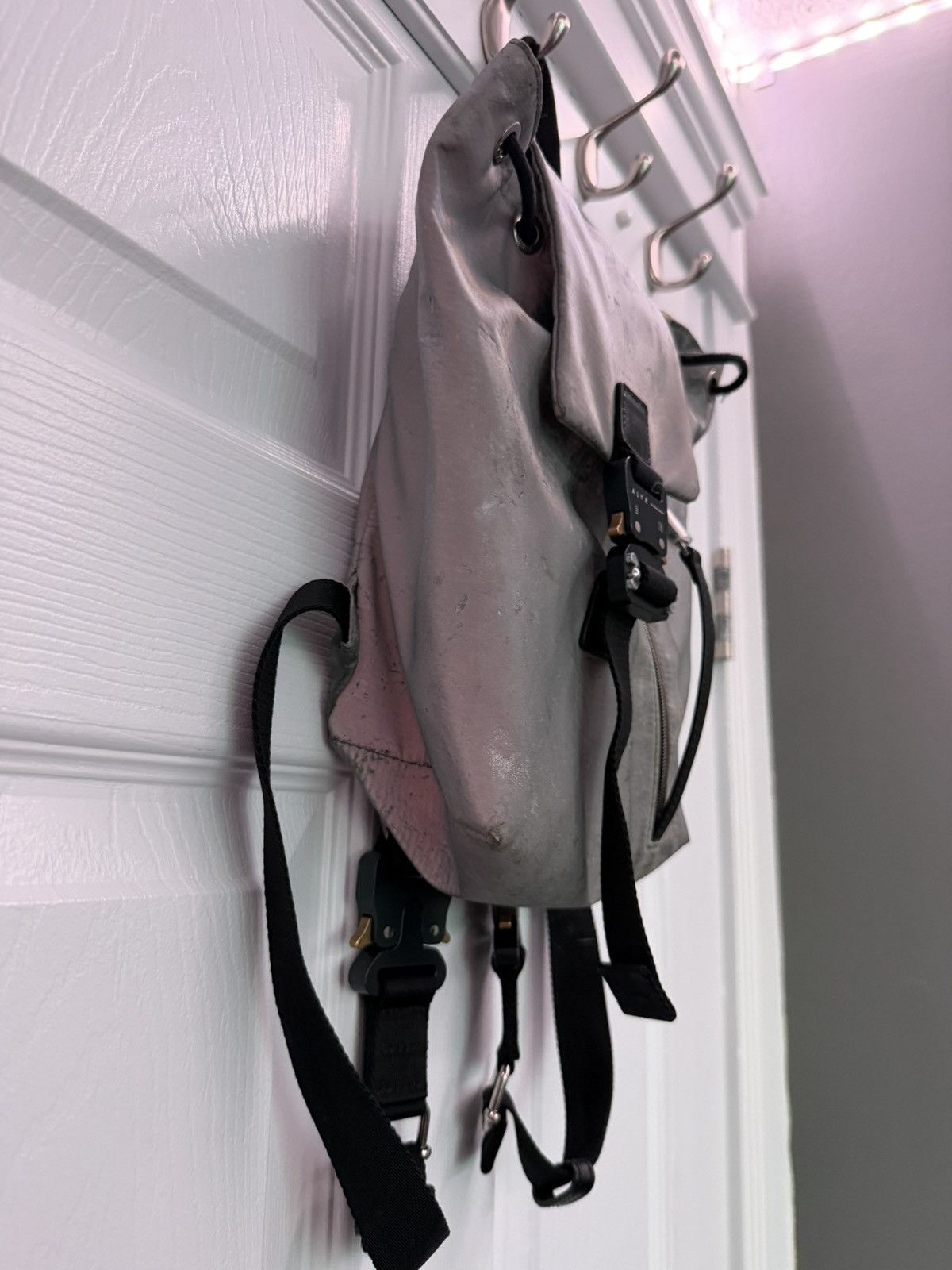 1017 ALYX 9SM 1017 9sm Silver Tank Backpack In 015 Silver Size ONE SIZE - 3 Thumbnail