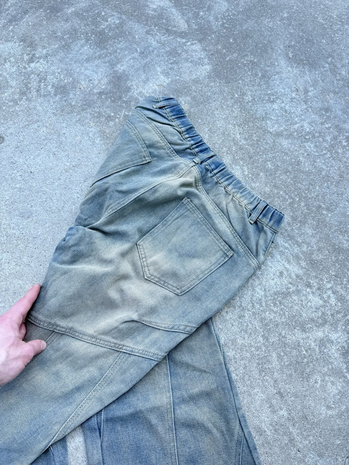 Other Vintage Y2K avantgarde streetwear oversized jeans Size US 32 / EU 48 - 8 Thumbnail