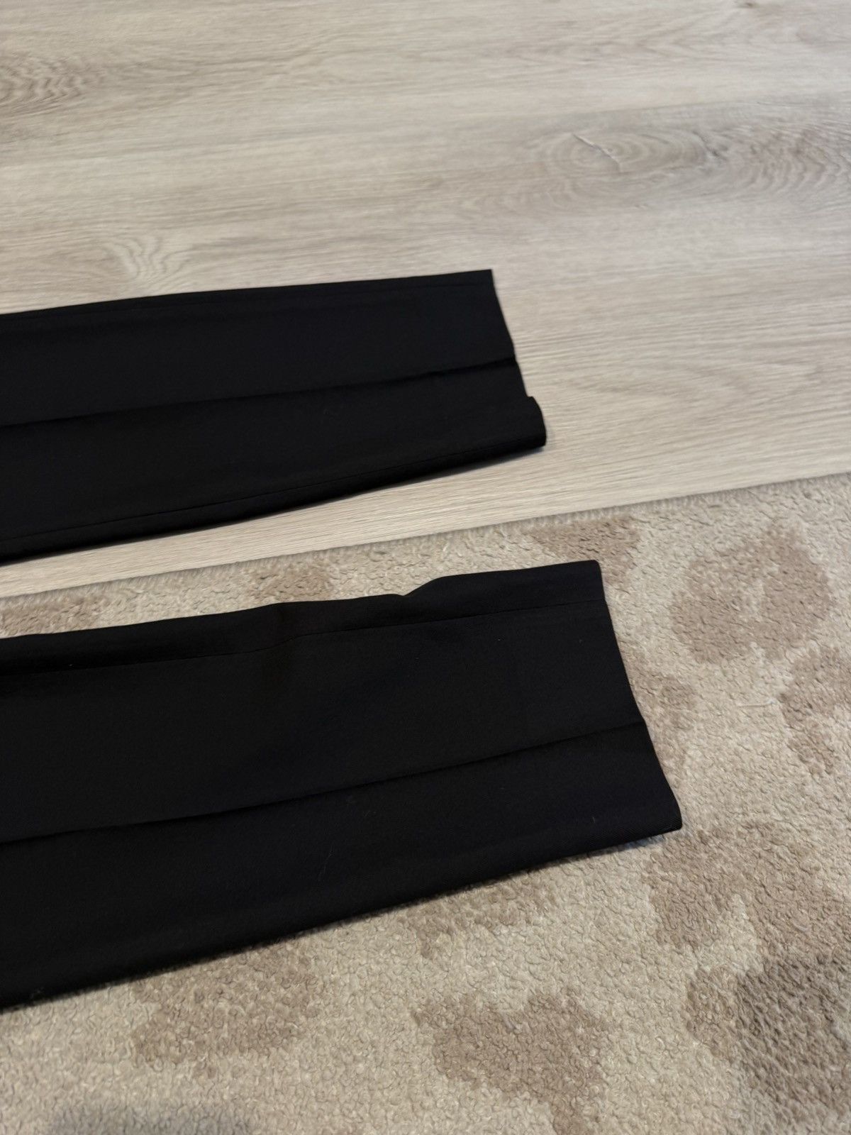 Saint Laurent Paris f/w 2015 leather waist chain wool dress pants!! Size US 30 / EU 46 - 2 Thumbnail