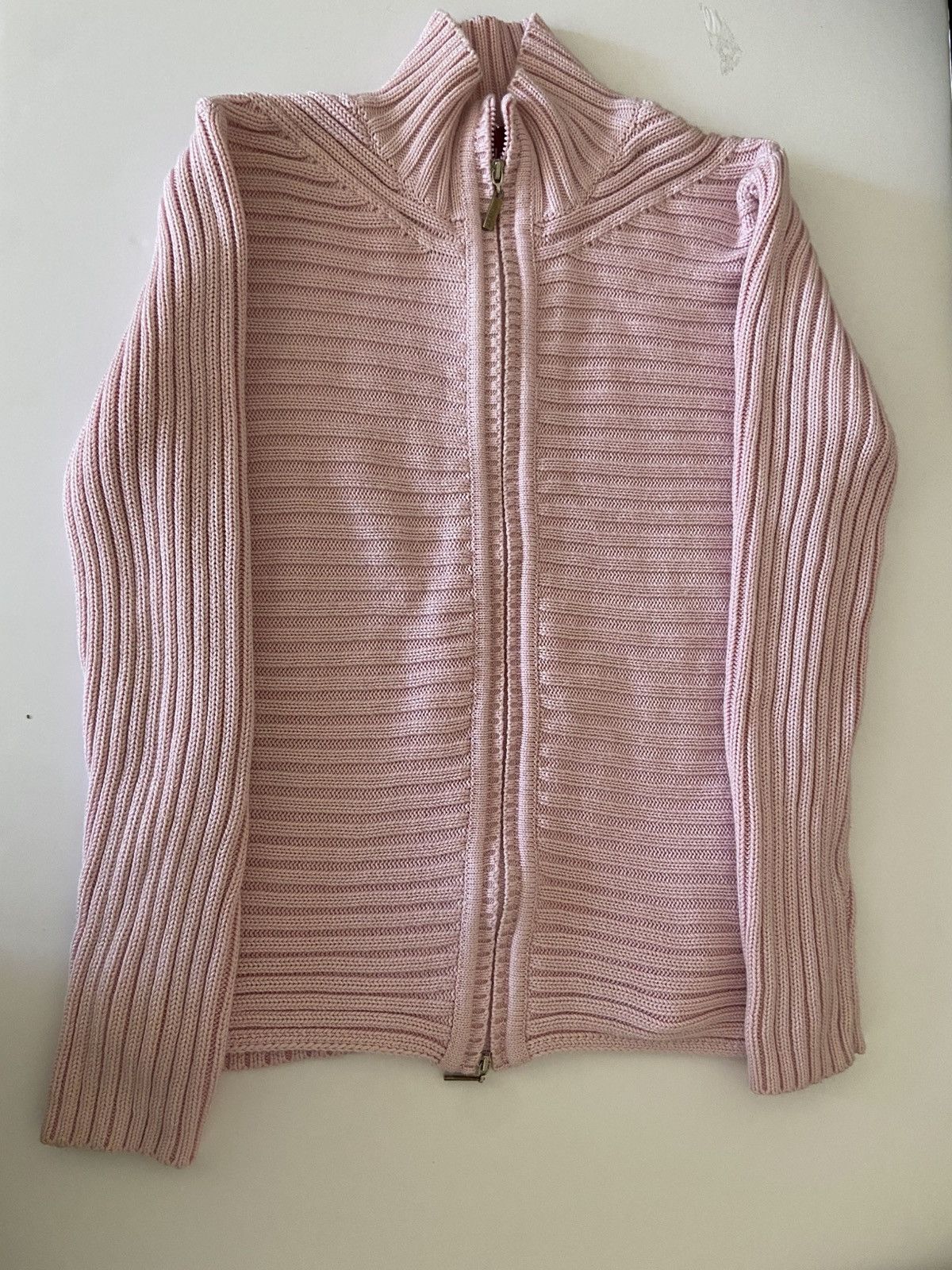 Designer × Vintage Vintage Deadstock Olsen Ribbed Cardigan size 10UK Size M / US 6-8 / IT 42-44 - 1 Thumbnail