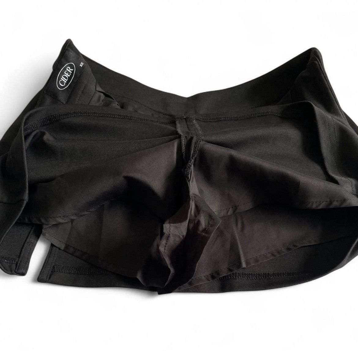 Cider Black Mini Skirt w Shorts Size 25" / US 0 / IT 36 - 7 Thumbnail
