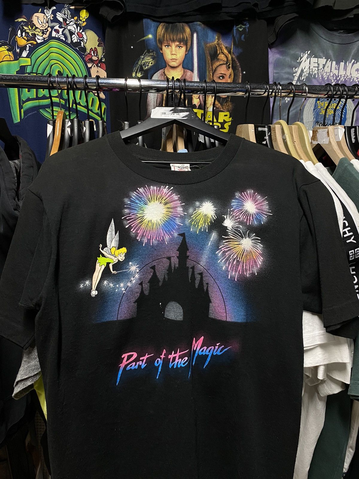 Vintage 90’s Vintage Tinkerbell Disney Rare Tee Shirt Medium Size US M / EU 48-50 / 2 - 1 Thumbnail