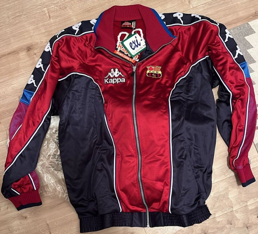 Kappa Barcelona Kappa Traksuit ORIGINAL PLAYER VERSION Size US XL / EU 56 / 4 - 1 Thumbnail
