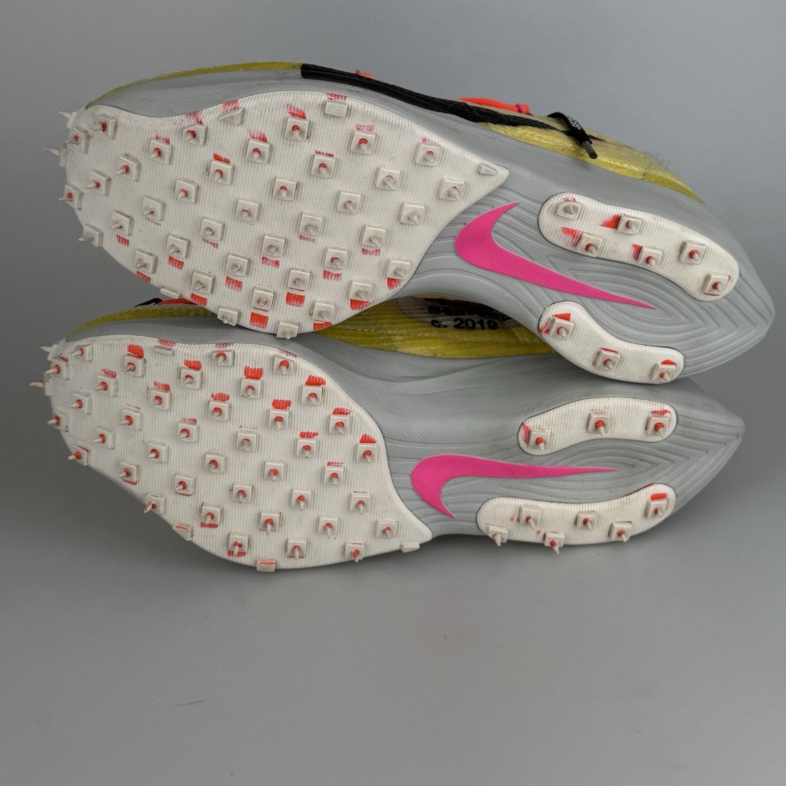Nike × Off-White Nike Off-White Vapor Street Tour Yellow Wmn Size 12.5 CD8178 Size US 12 / IT 42 - 6 Thumbnail