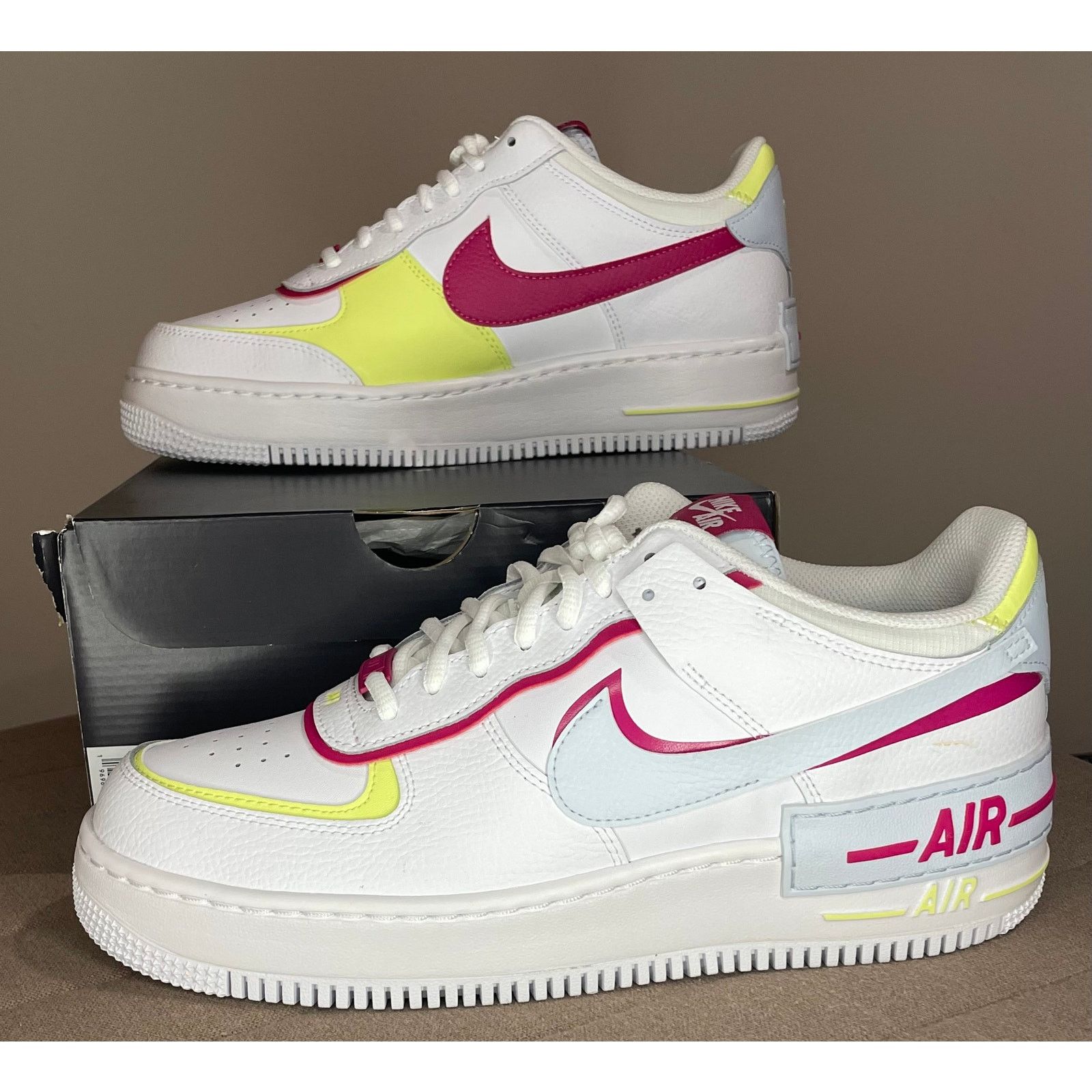 Nike Women's Nike AF1 Shadow FQ8885 100 Size 11.5Women's/10Men's Size US 11.5 / IT 41.5 - 9 Thumbnail