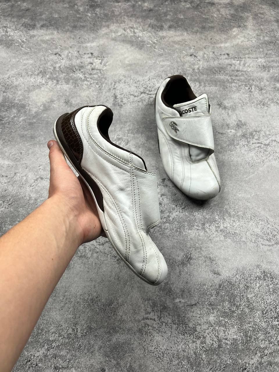 Lacoste Vintage Lacoste Y2K Sneakers Streetwear Low-Top Size US 8 / EU 41 - 13 Thumbnail