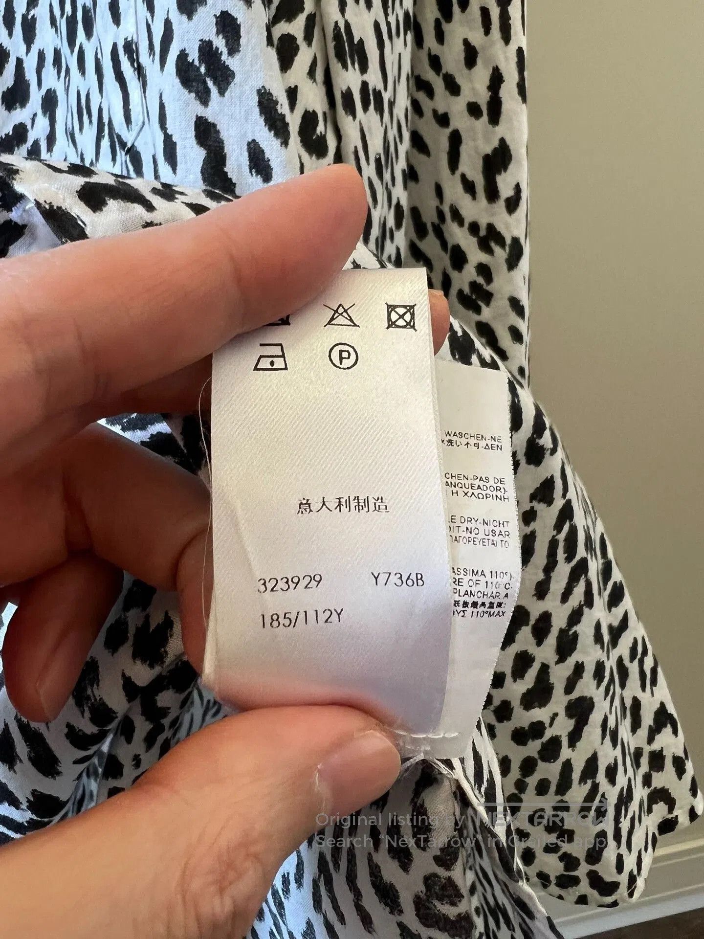 Saint Laurent Paris Saint Laurent White Leopard Print Shirt. Size US M / EU 48-50 / 2 - 7 Thumbnail