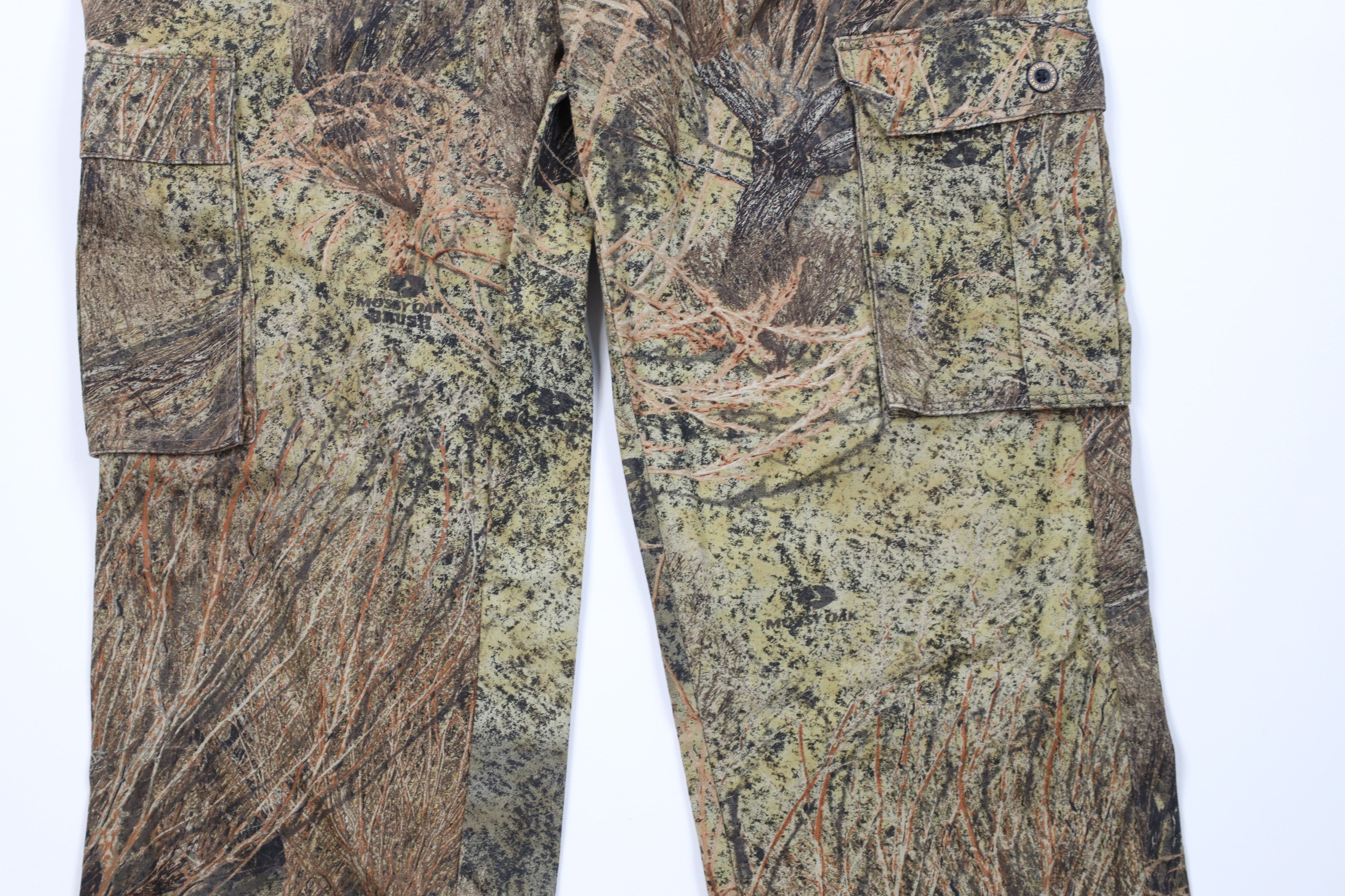 Mossy Oaks Vintage Mossy Oak Camouflage Wide Leg Camouflage Cargo Pants Size US 36 / EU 52 - 3 Thumbnail