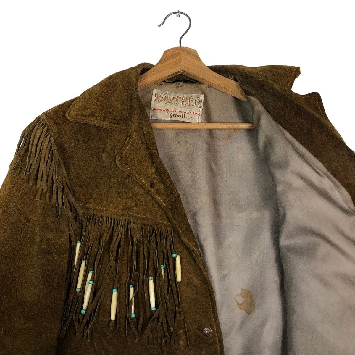 Schott 🔥VINTAGE 60’s SCHOTT RANCHER COWBOY WESTERN STYLING Size US M / EU 48-50 / 2 - 11 Thumbnail