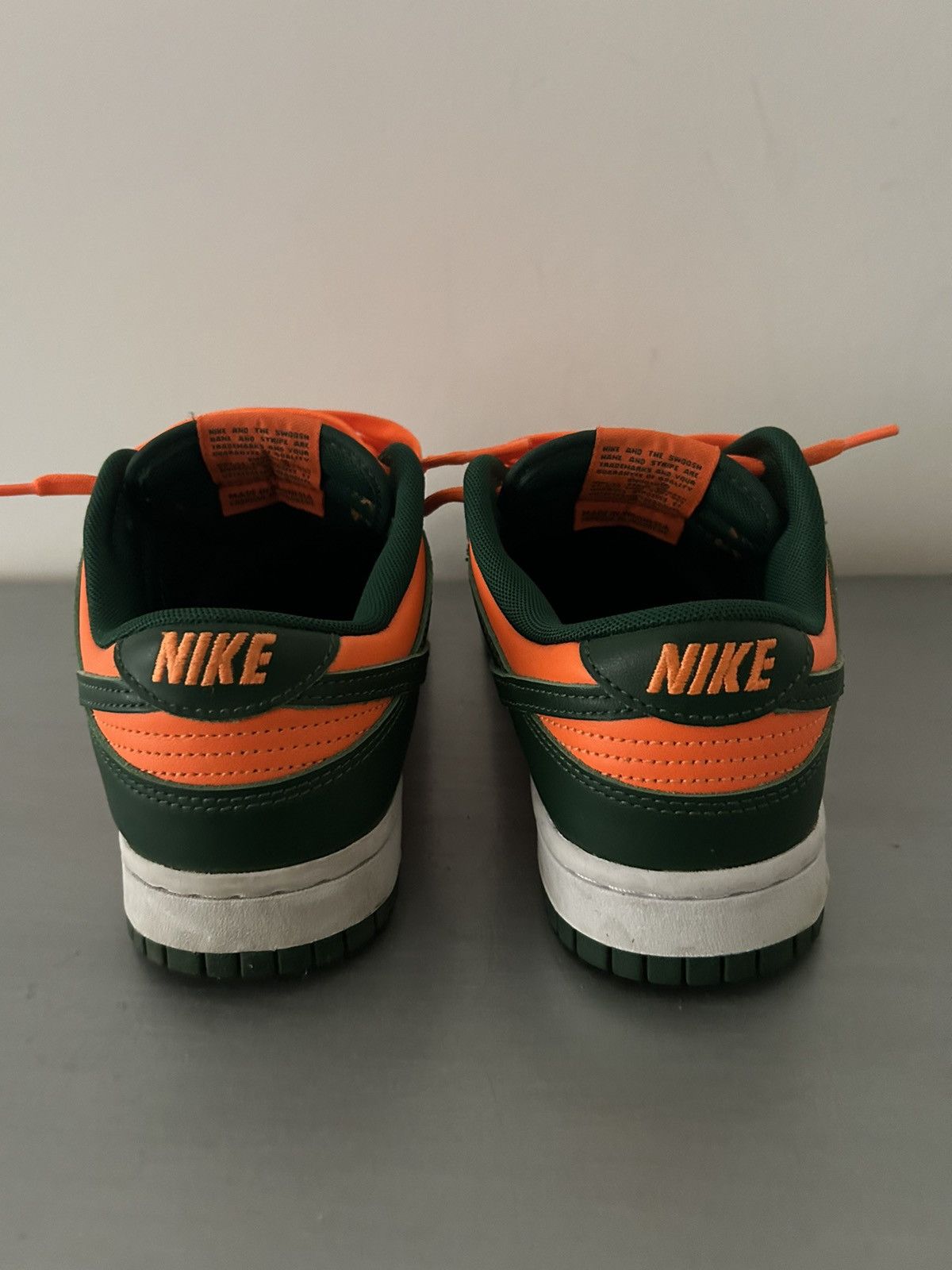 Nike Nike Dunk Low Retro Miami Hurricanes Size US 6 / IT 36 - 5 Thumbnail