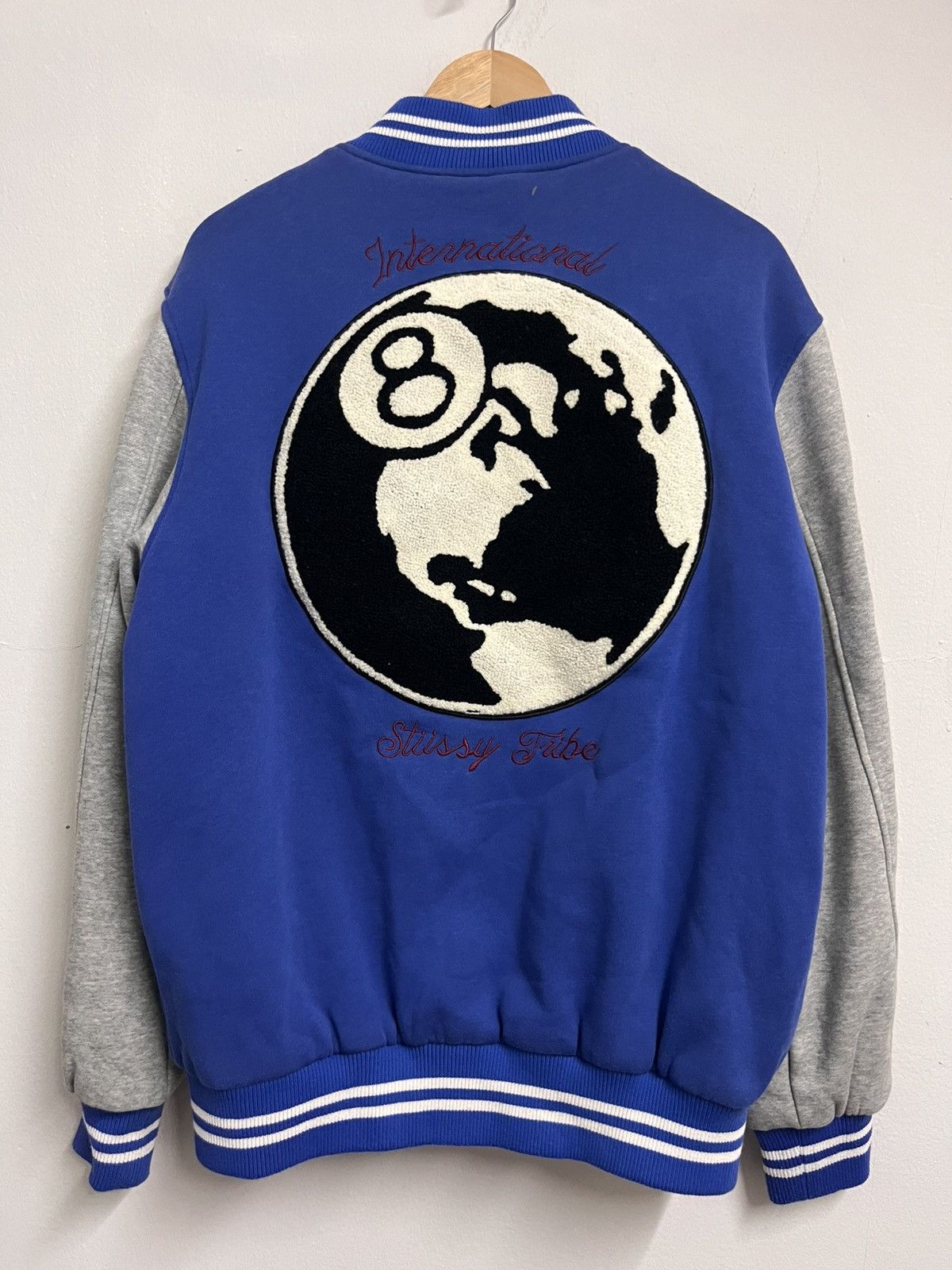 Japanese Brand stussy rip off japanese brand varsity jackets Size US L / EU 52-54 / 3 - 1 Thumbnail
