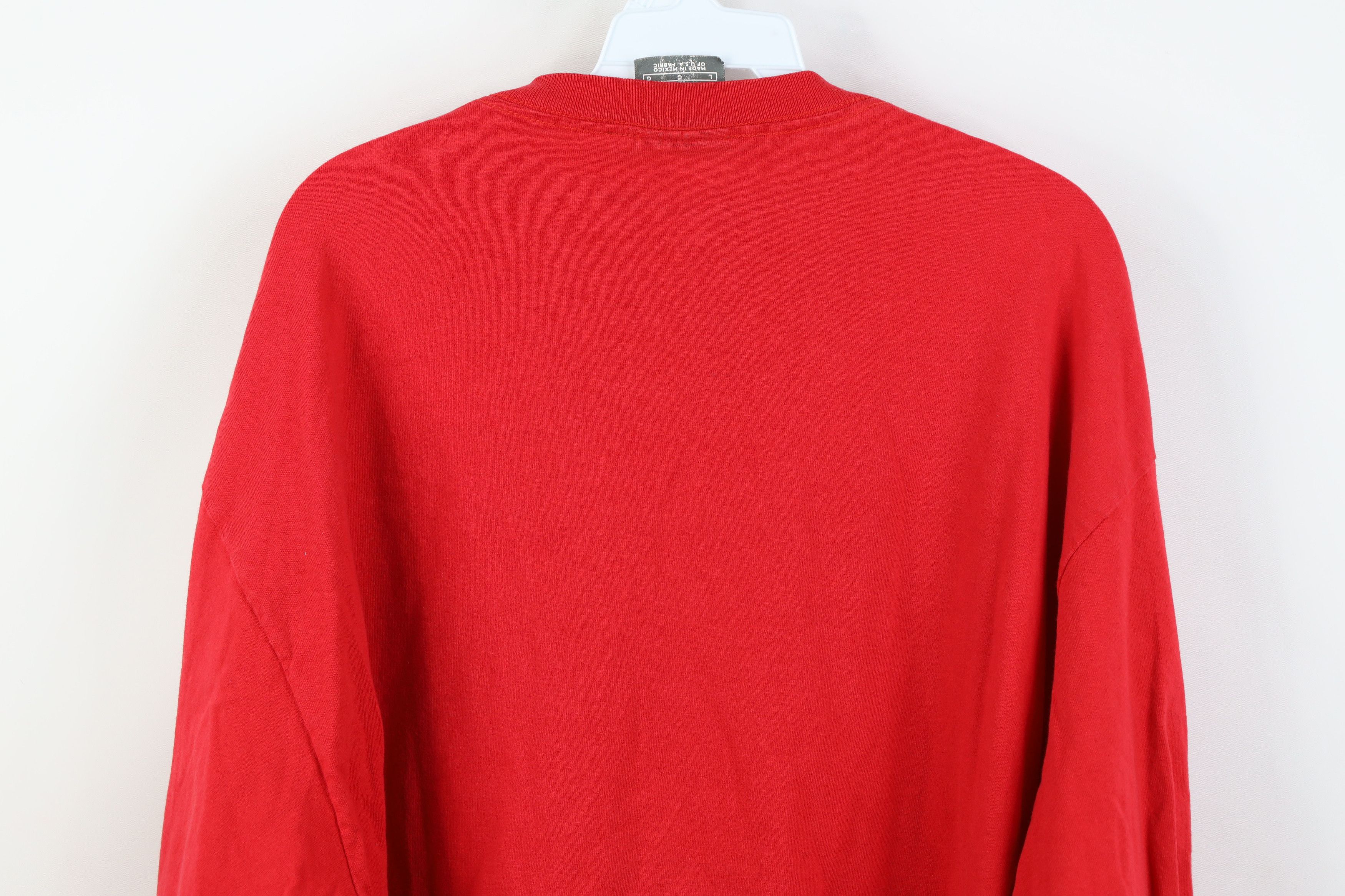 Nike Vintage Nike Swoosh Ohio State University Football T-Shirt Size US L / EU 52-54 / 3 - 14 Thumbnail