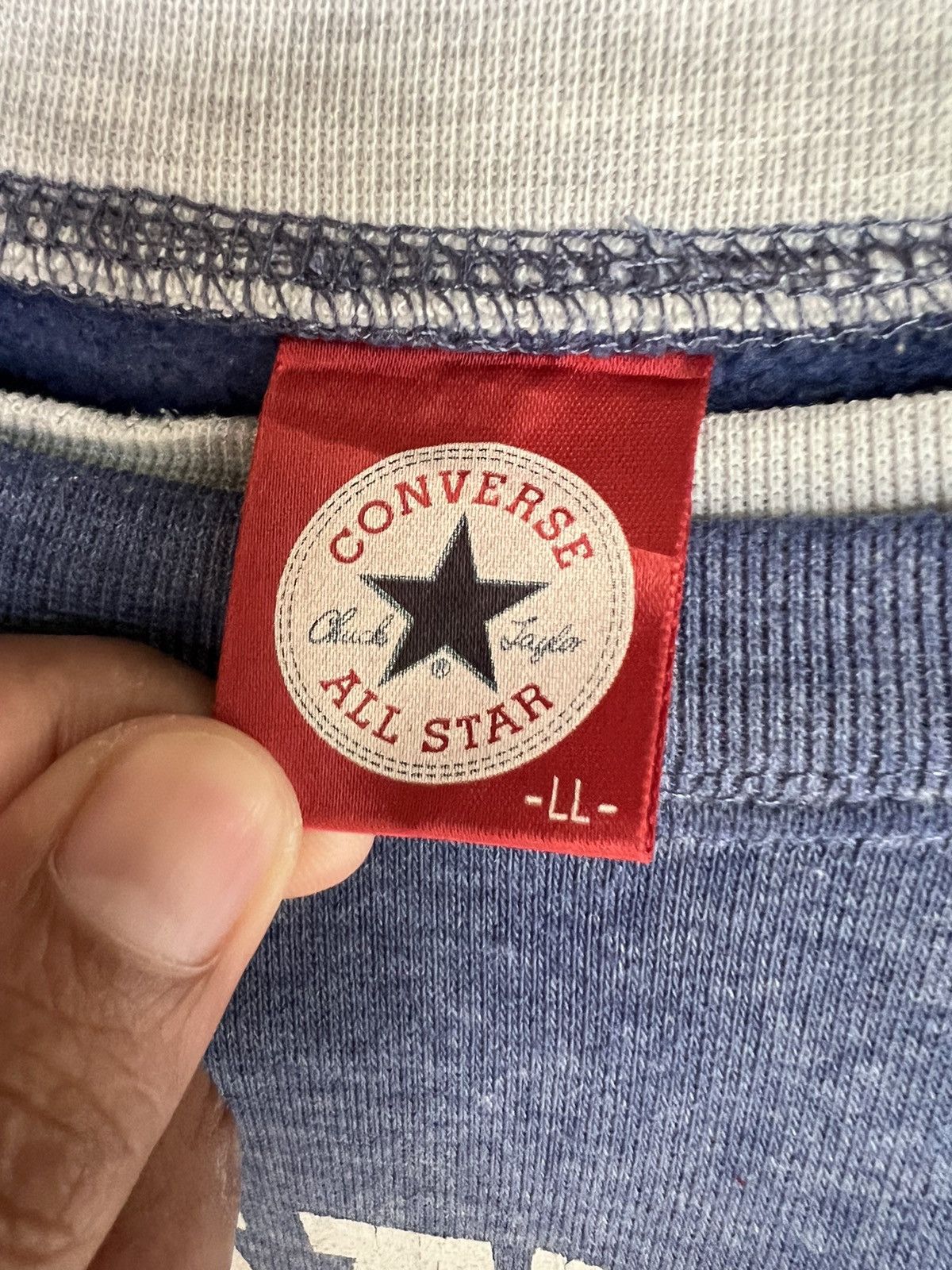 Converse Vintage Converse Spell Out Sweatshirt Size US L / EU 52-54 / 3 - 4 Thumbnail