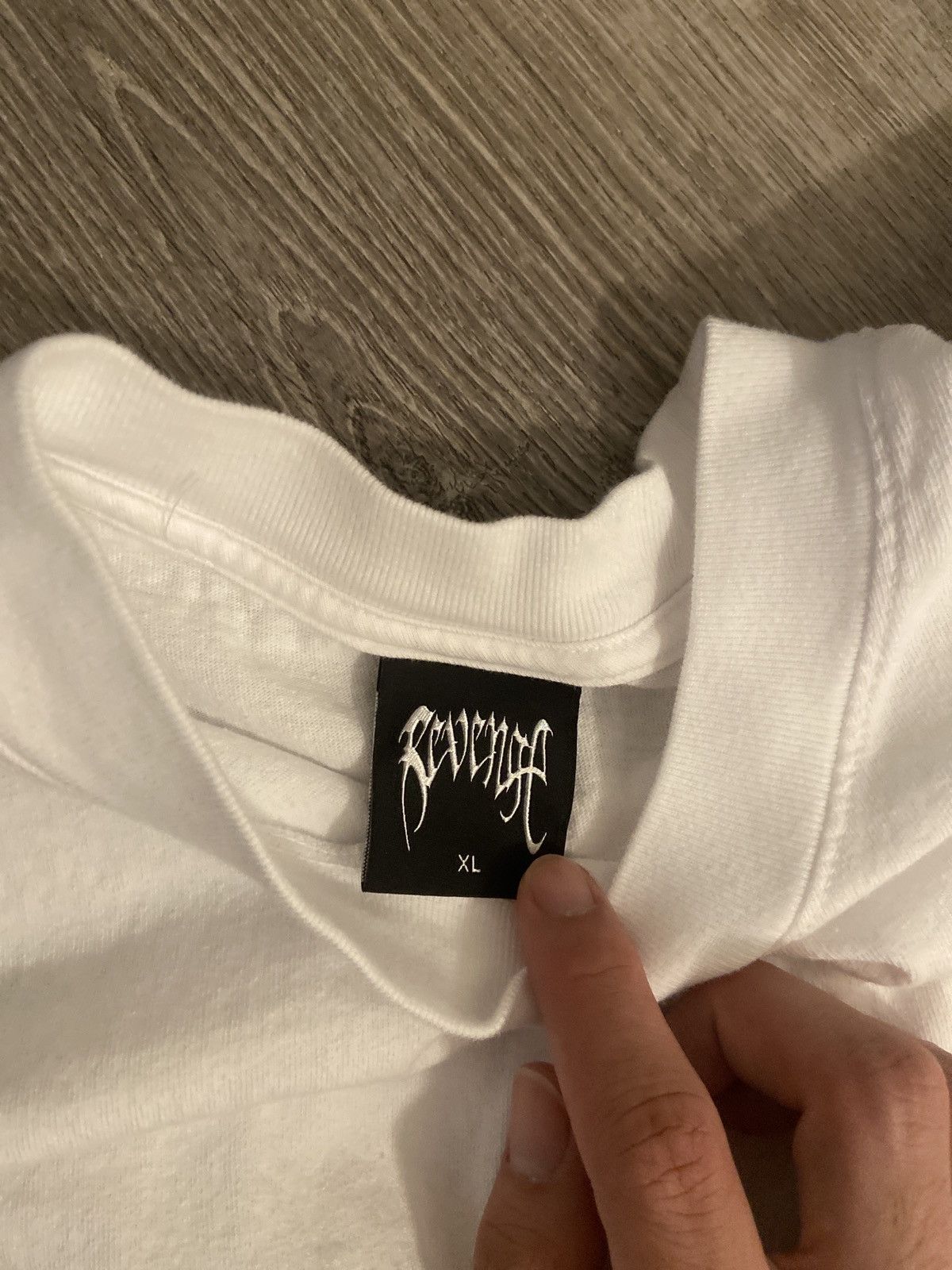 Revenge Revenge Embroidered Basic Tee Size US XL / EU 56 / 4 - 3 Thumbnail