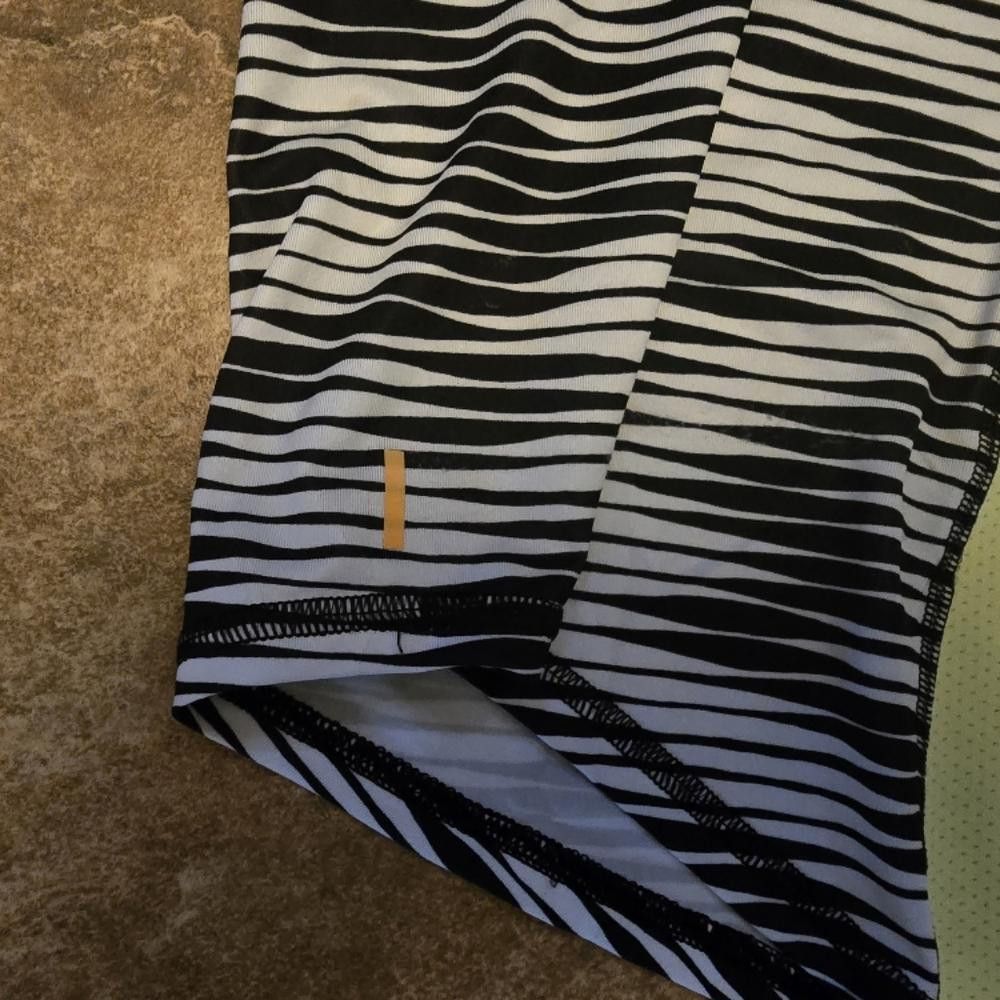 Designer Black White Detailed Lucy Athletic Racerback Size L / US 10 / IT 46 - 3 Thumbnail