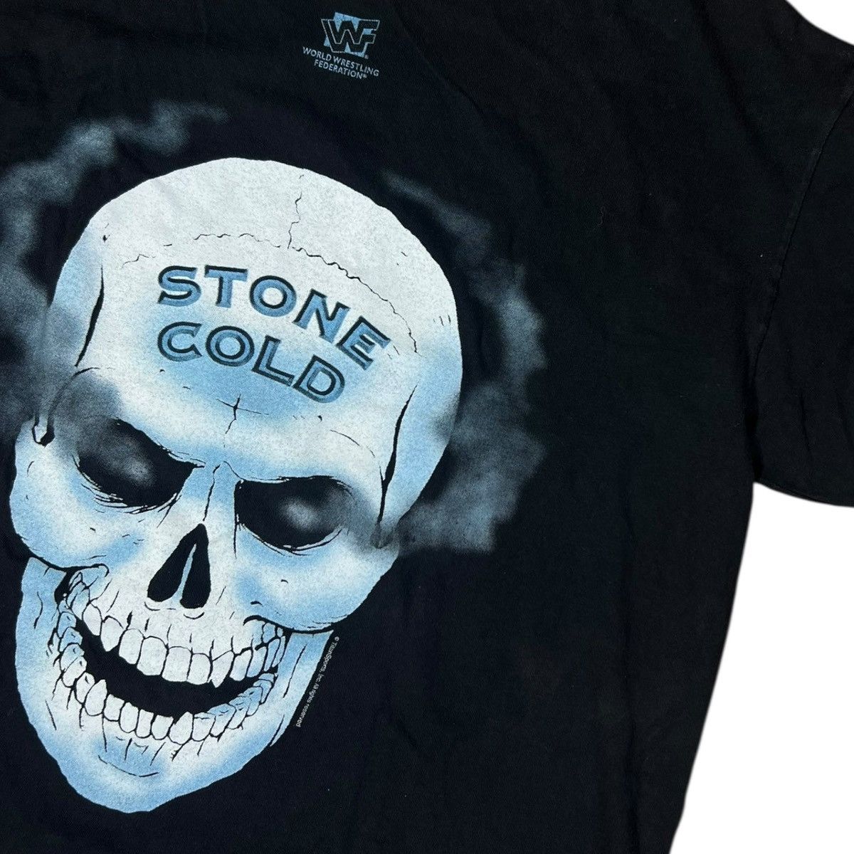 WWE VINTAGE 1999 STONE COLD STEVE AUSTIN SMOKING SKULL Size US L / EU 52-54 / 3 - 4 Thumbnail