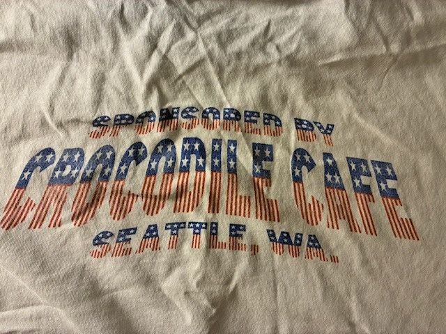 Vintage 1997 Seattle Crocodile Cafe Tee - 'Birthplace of grunge' Size US M / EU 48-50 / 2 - 1 Thumbnail