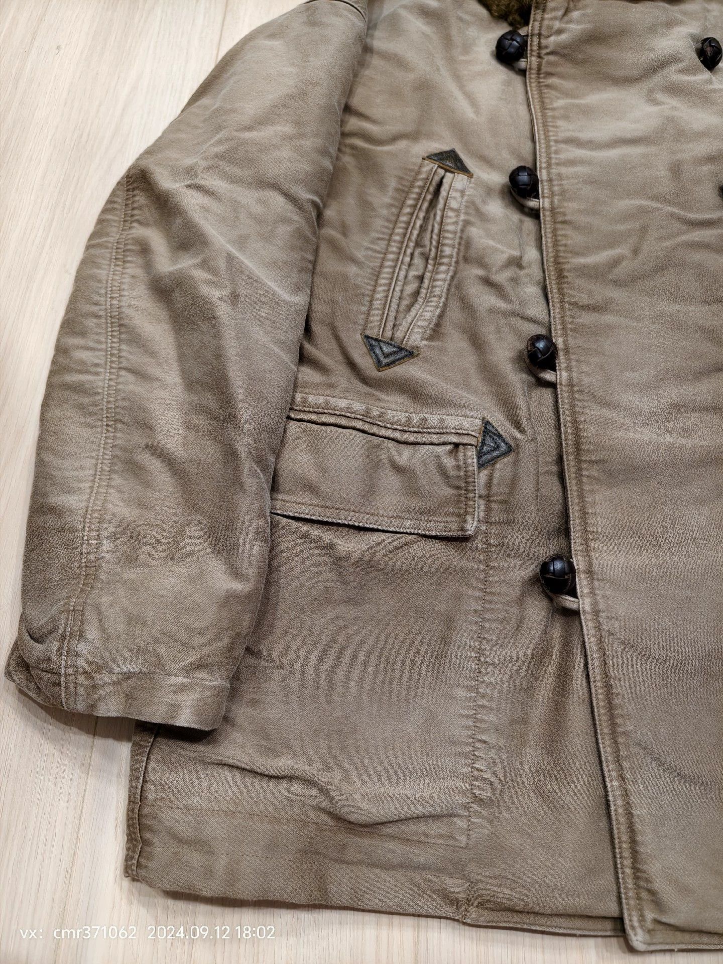 Visvim VISVIM 24SS FURLONG COAT DK BROWN Size 2 Moleskin Size US M / EU 48-50 / 2 - 8 Thumbnail