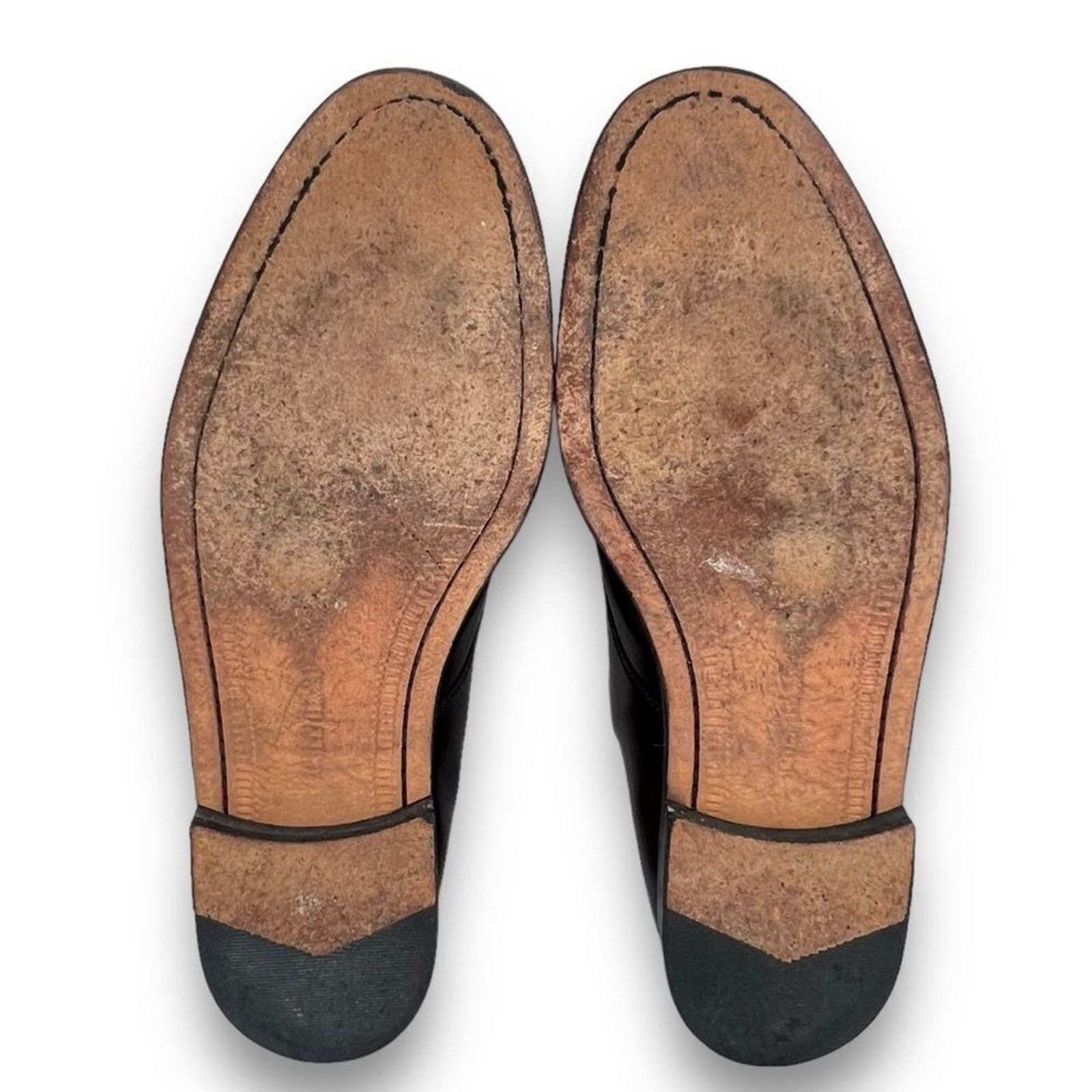 Cole Haan Cole Haan Carter Burgundy Brown Split Toe Derby Oxford Size US 13 / EU 46 - 10 Thumbnail