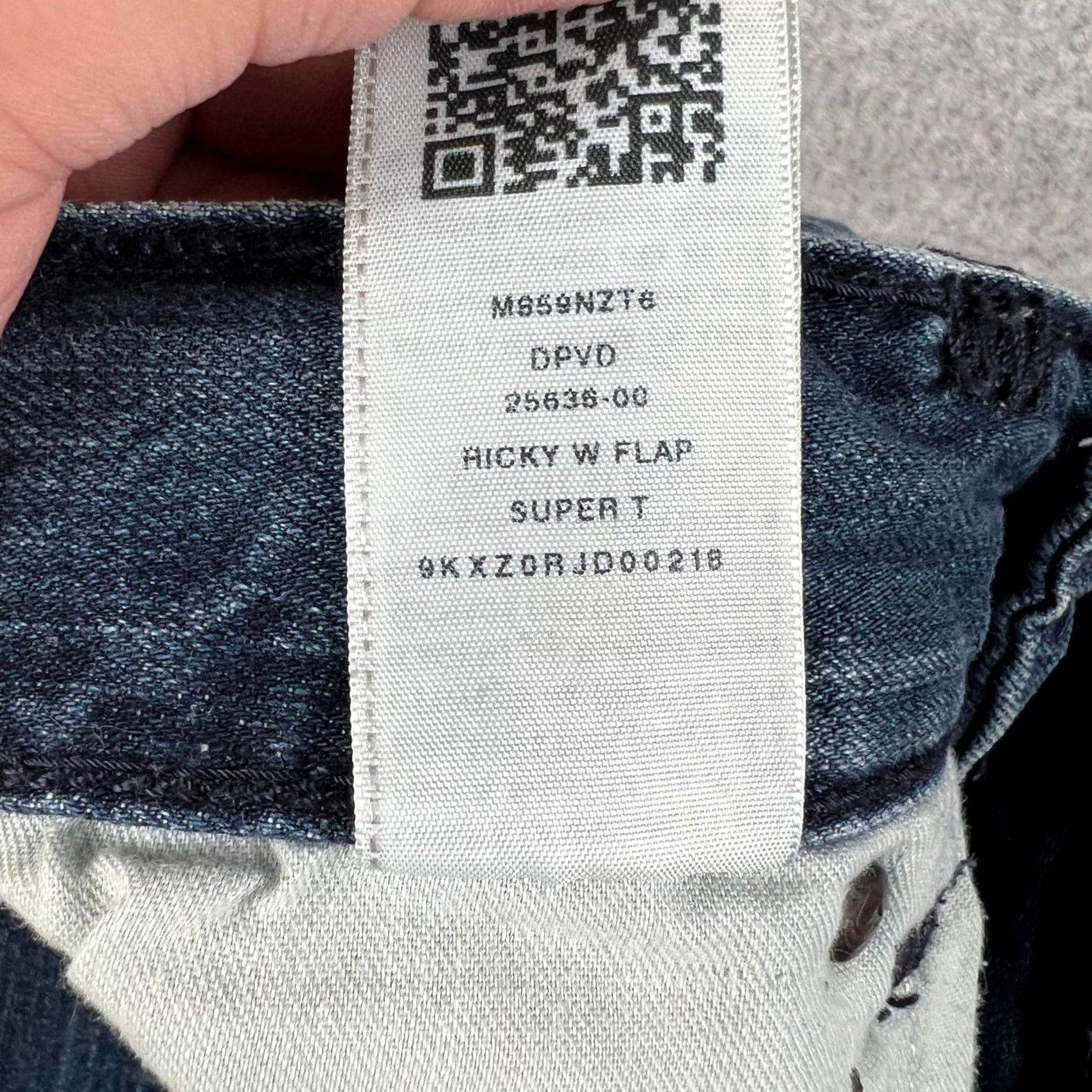 True Religion True Religion Ricky Super T Jeans Mens Relaxed Straight Blue 34x33 Pants Size US 34 / EU 50 - 5 Thumbnail