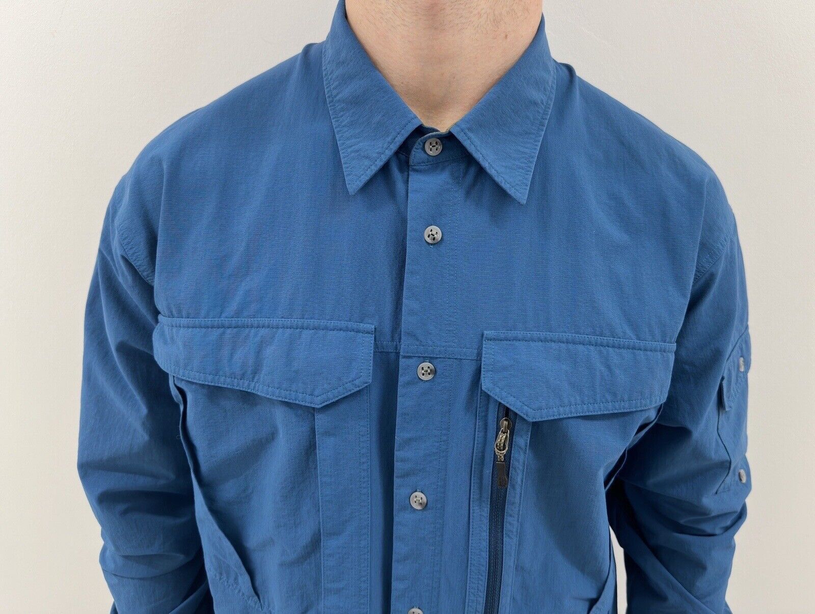 Haglofs Haglofs Shirt Overshirt Pocket Outdoor Hiking Polyamide Size US XL / EU 56 / 4 - 4 Thumbnail