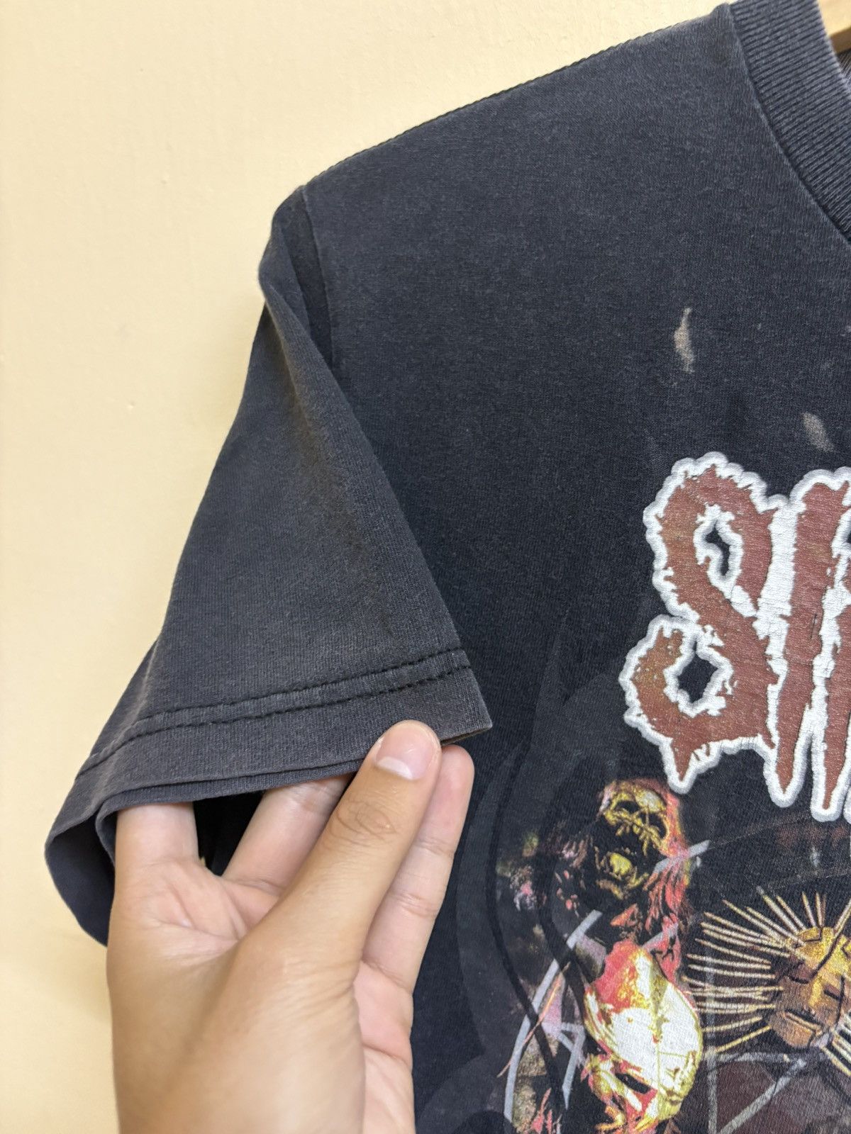 Band Tees Vintage 2004 Slipknot Band Line Up Metal T-Shirt Size US S / EU 44-46 / 1 - 10 Thumbnail