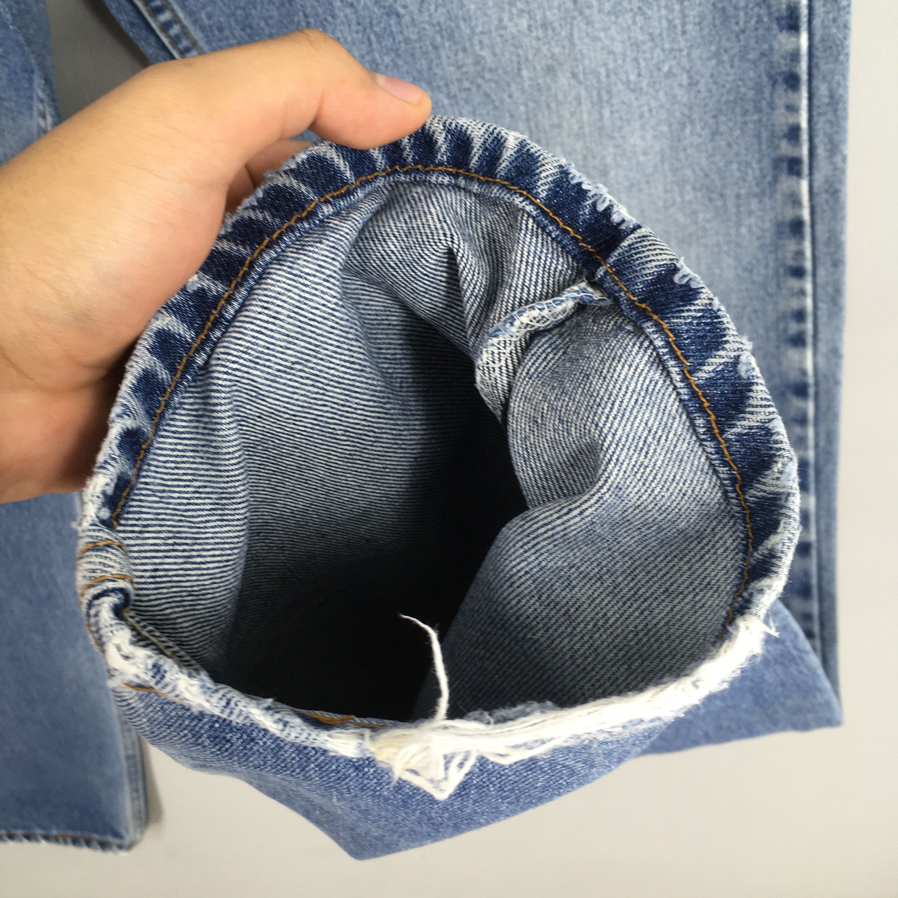 Levi's Size 30x32 Vintage 90s Levi's 505 Faded Blue Jeans S1802 Size US 30 / EU 46 - 5 Thumbnail