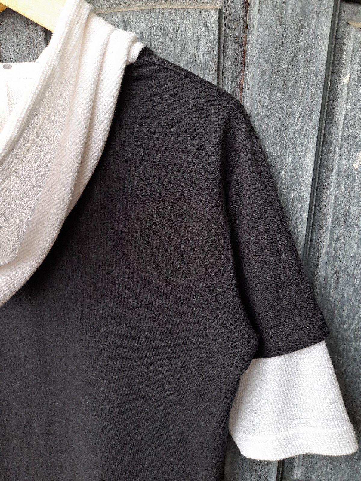 Japanese Brand Crayon Shincan Double Layer Hoodie Japanese Vintage Style Size US M / EU 48-50 / 2 - 14 Thumbnail