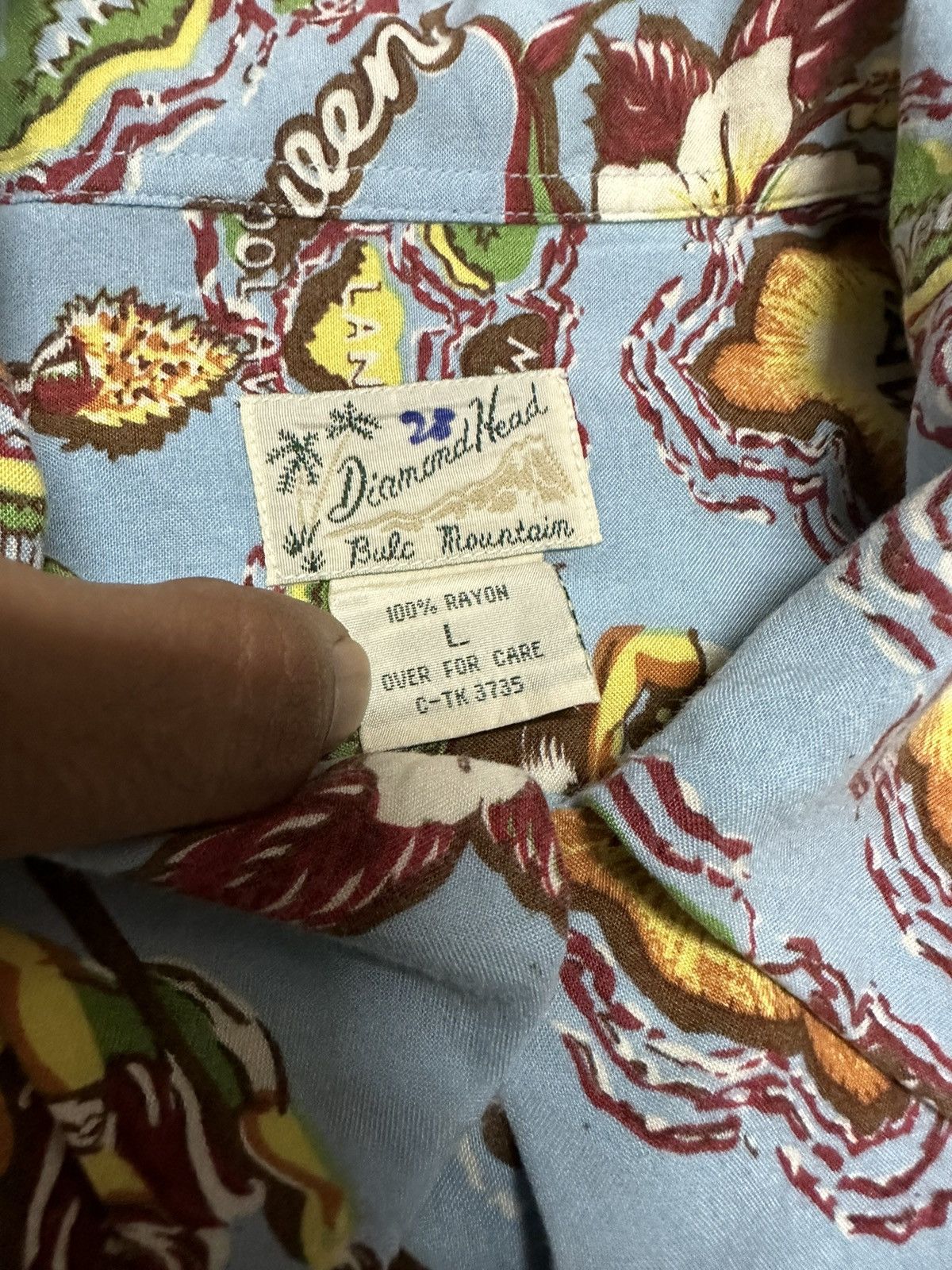 Diamond Head Diamond head aloha queen rayon shirt Size US L / EU 52-54 / 3 - 4 Thumbnail