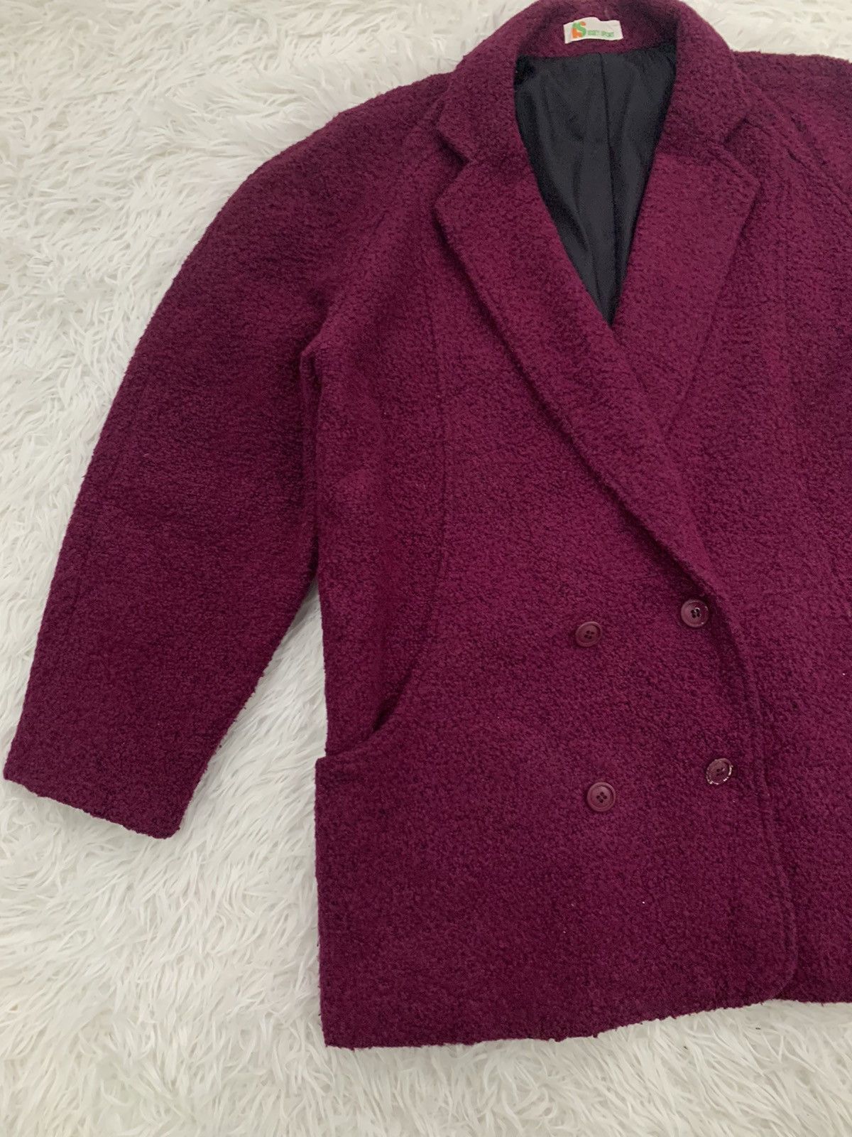Issey Miyake Vintage IS Issey Sport Coat Jacket Double Breast Style Size M / US 6-8 / IT 42-44 - 3 Thumbnail