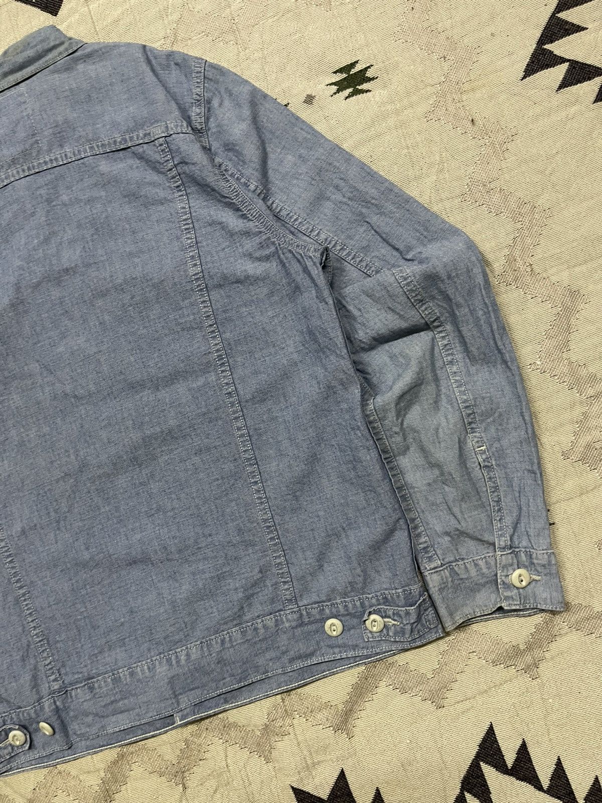 Levi's 2000s LEVIS SOFT DENIM LIGHT JACKET Size US M / EU 48-50 / 2 - 18 Thumbnail