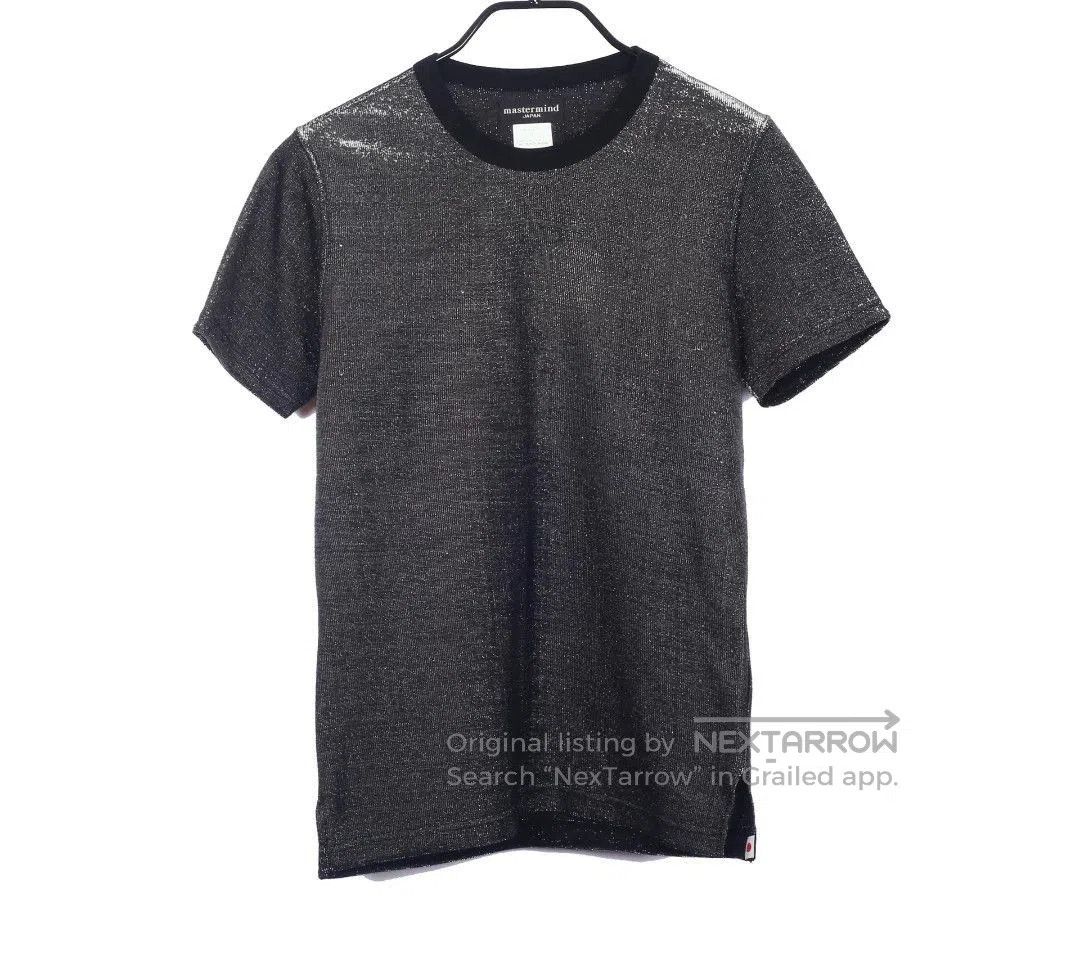 Mastermind Japan Silver Short-Sleeve Shirt. Size US S / EU 44-46 / 1 - 1 Thumbnail