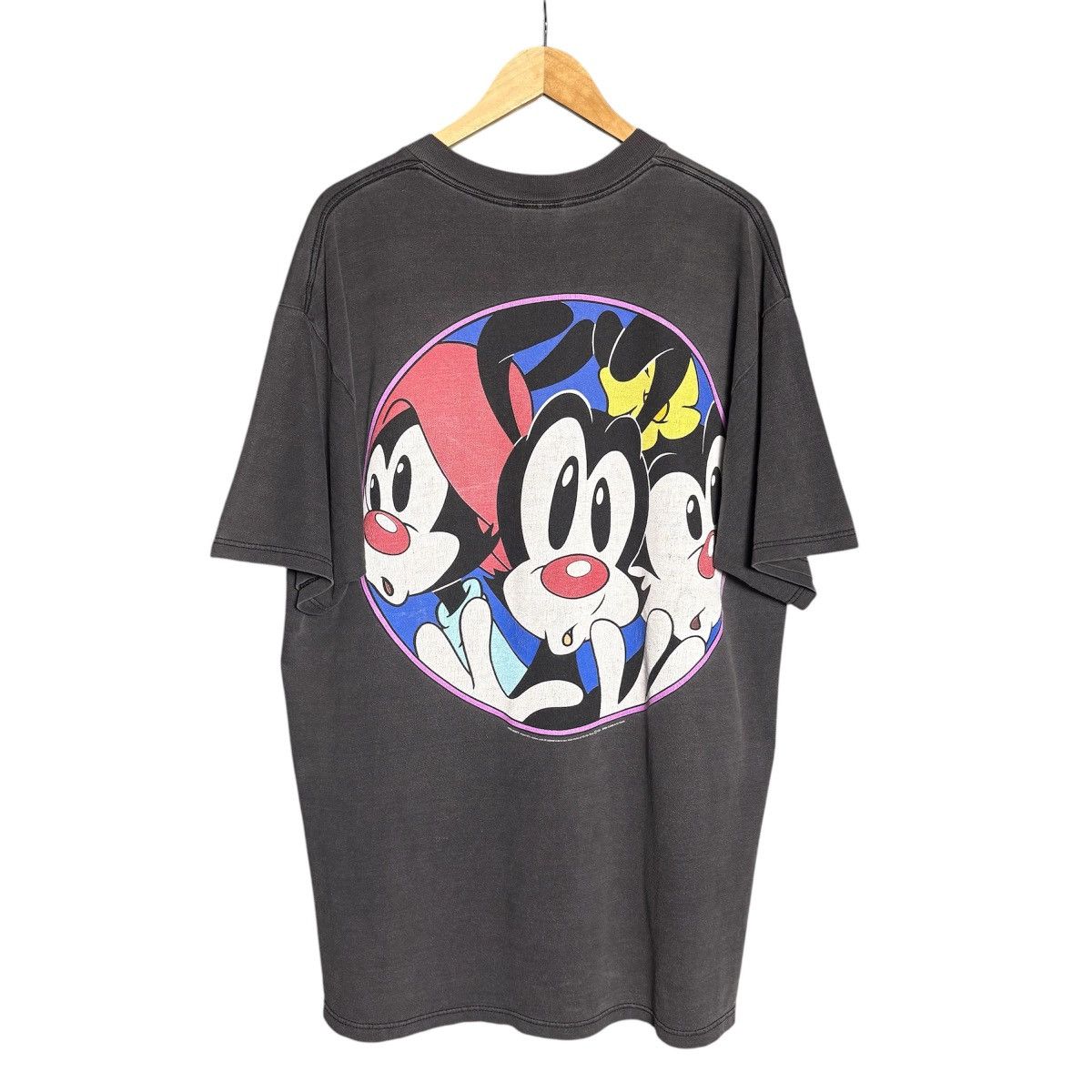 Cartoon Network × Vintage Vintage 90s Animanias Big Head T-Shirt Size US XL / EU 56 / 4 - 2 Thumbnail