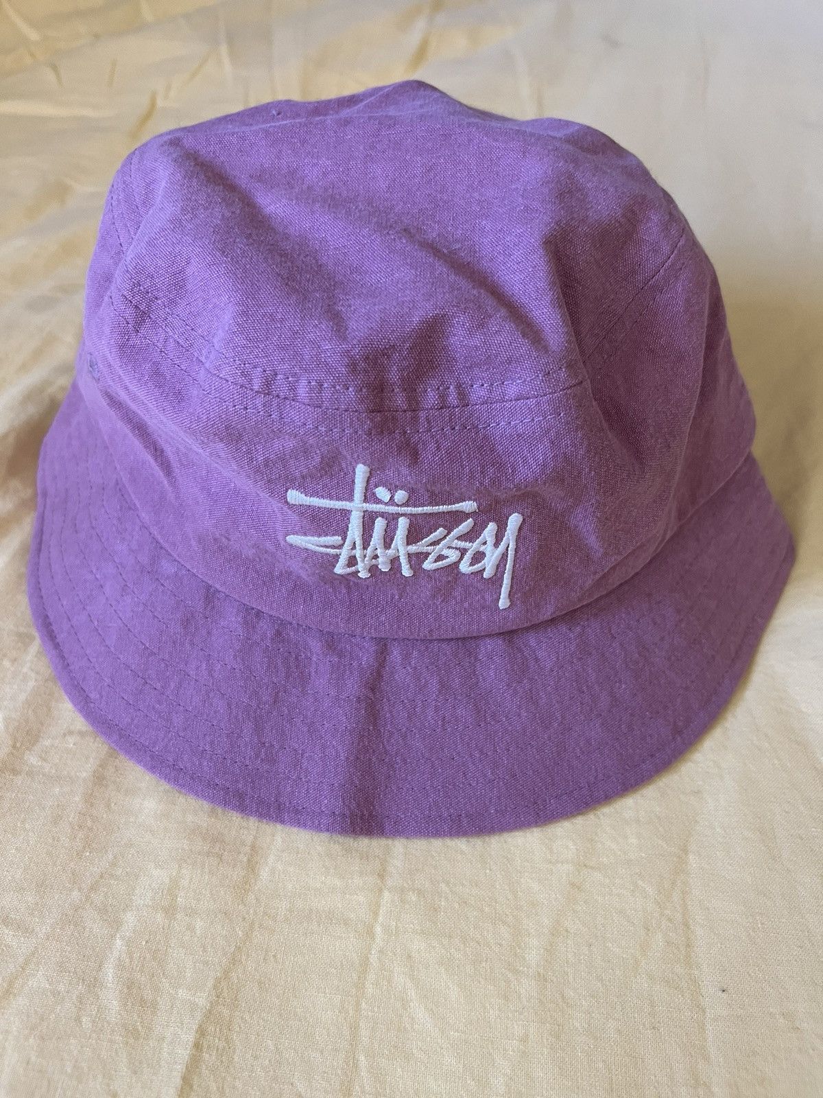 STUSSY バケットハット L/XL パープル STUSSY バケットハット L/XL パープル