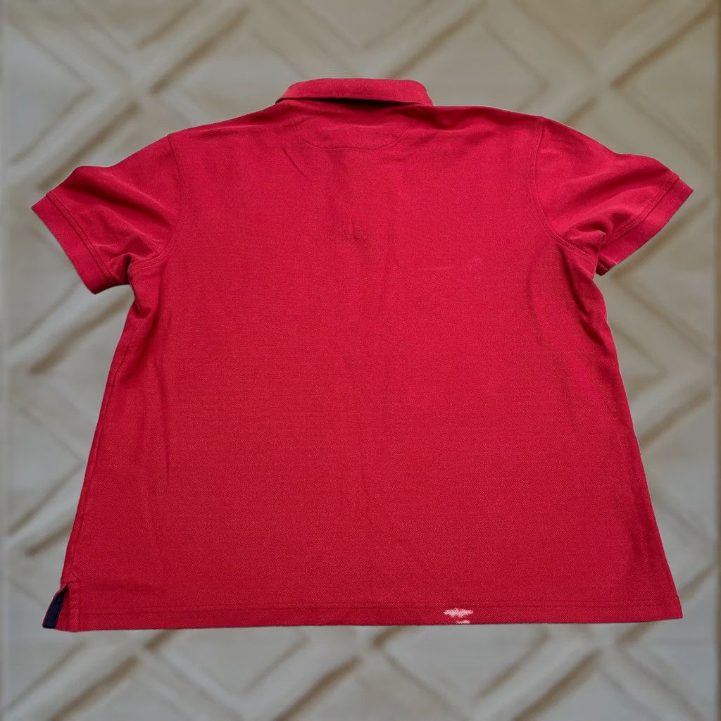 Club Room VINTAGE Club Room Polo Shirt Mens L Red Short Sleeve Cotton Casual Golf Size US L / EU 52-54 / 3 - 1 Thumbnail