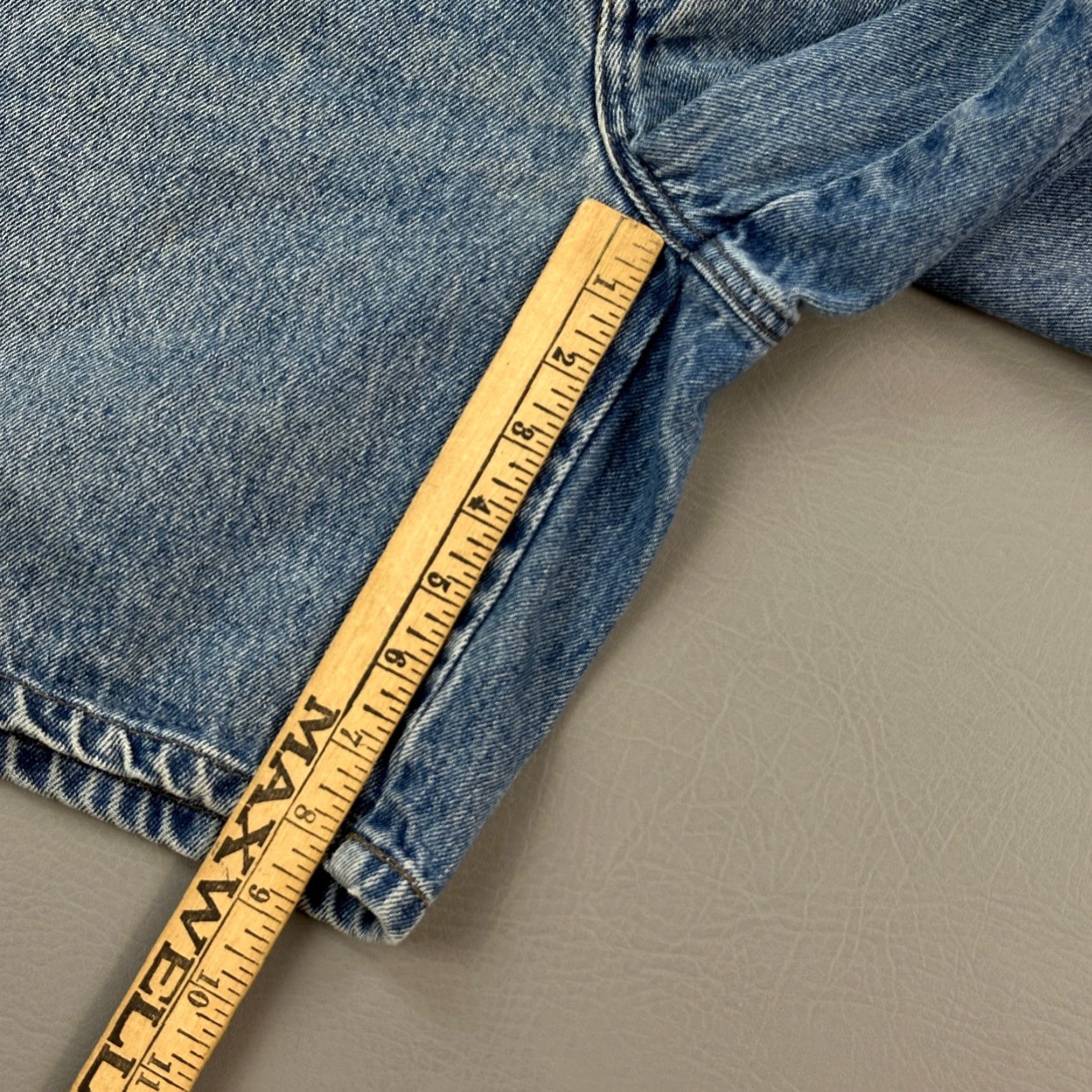 Route 66 Vintage Route 66 Shorts Mens 40 Stone Wash Denim Relaxed Fit Jorts Y2K Bermuda Casual 90s Mens Size US 40 / EU 56 - 2 Thumbnail