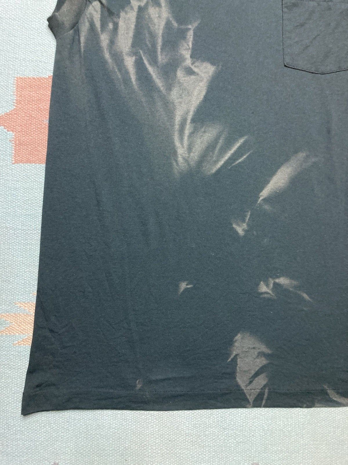 Fruit Of The Loom × Vintage 80s sleeveless pocket t shirt faded black fruit of loom 3XL Size US XXL / EU 58 / 5 - 3 Thumbnail