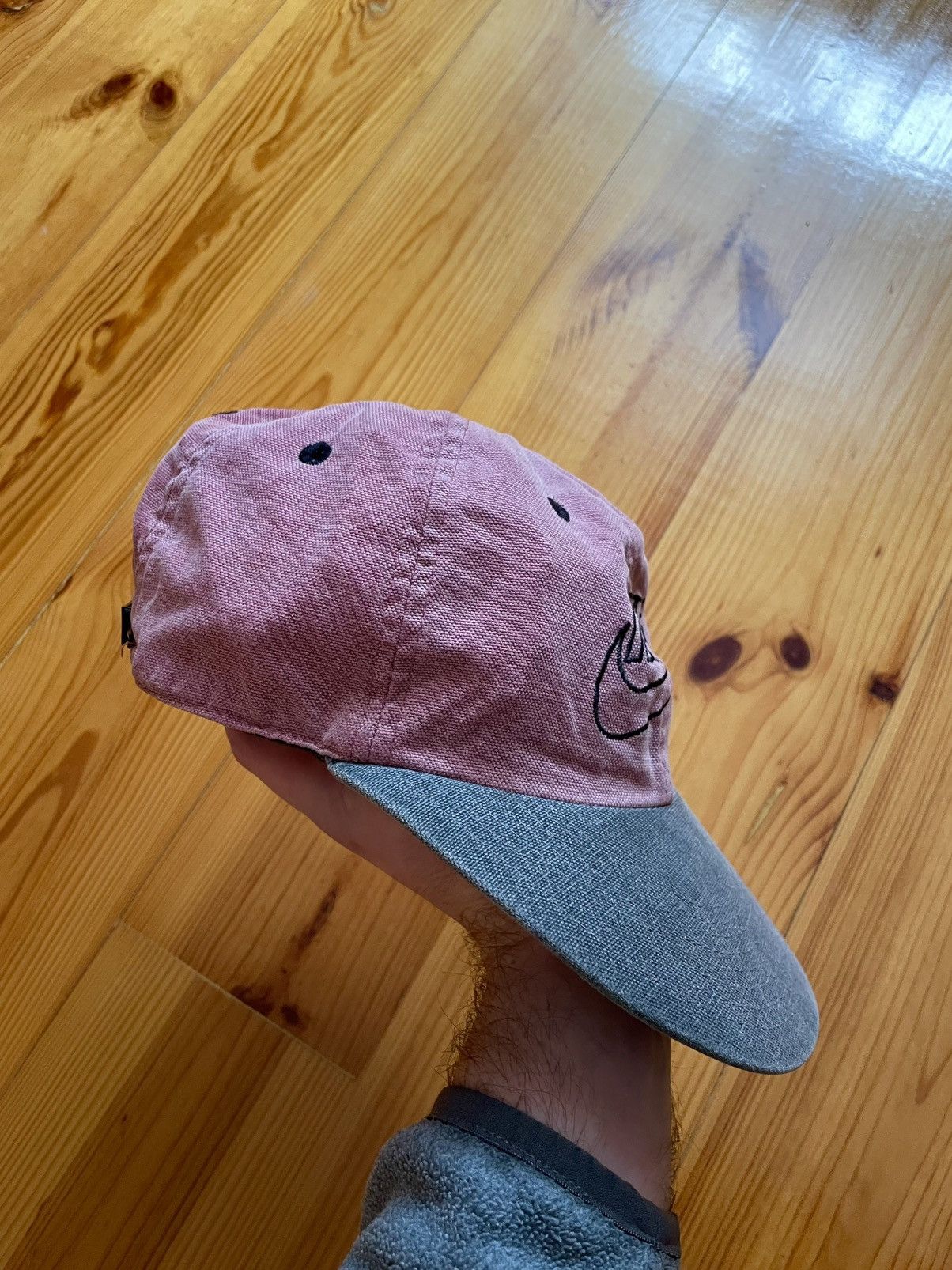 Nike Vintage 90s Nike Logo Faded Y2K Cap Hat Size ONE SIZE - 4 Thumbnail