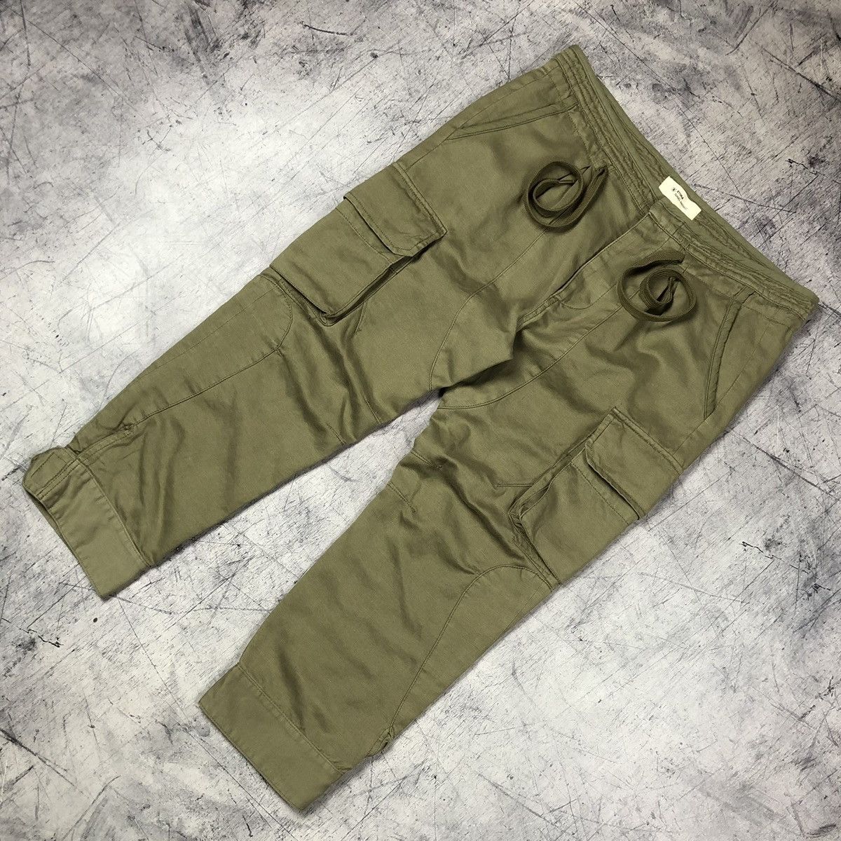 Designer × Isabel Marant × Isabel Marant Etoile Vintage Isabel Marant Etoile Lino Pocket Pants y2k og army Size 30" / US 8 / IT 44 - 4 Thumbnail