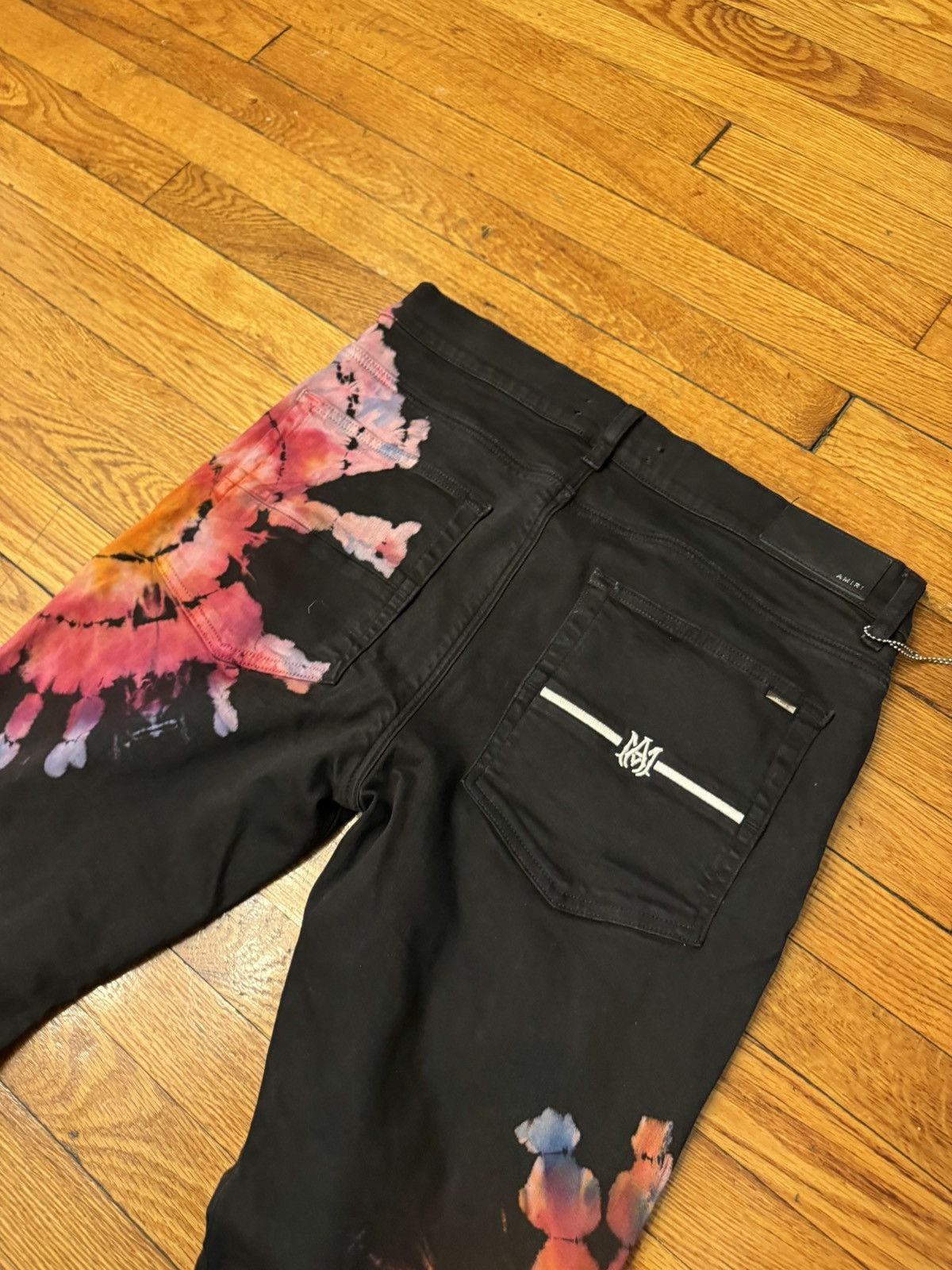 Amiri Amiri Tie Die Paint Jeans Mx1 Size 34 Size US 34 / EU 50 - 8 Thumbnail