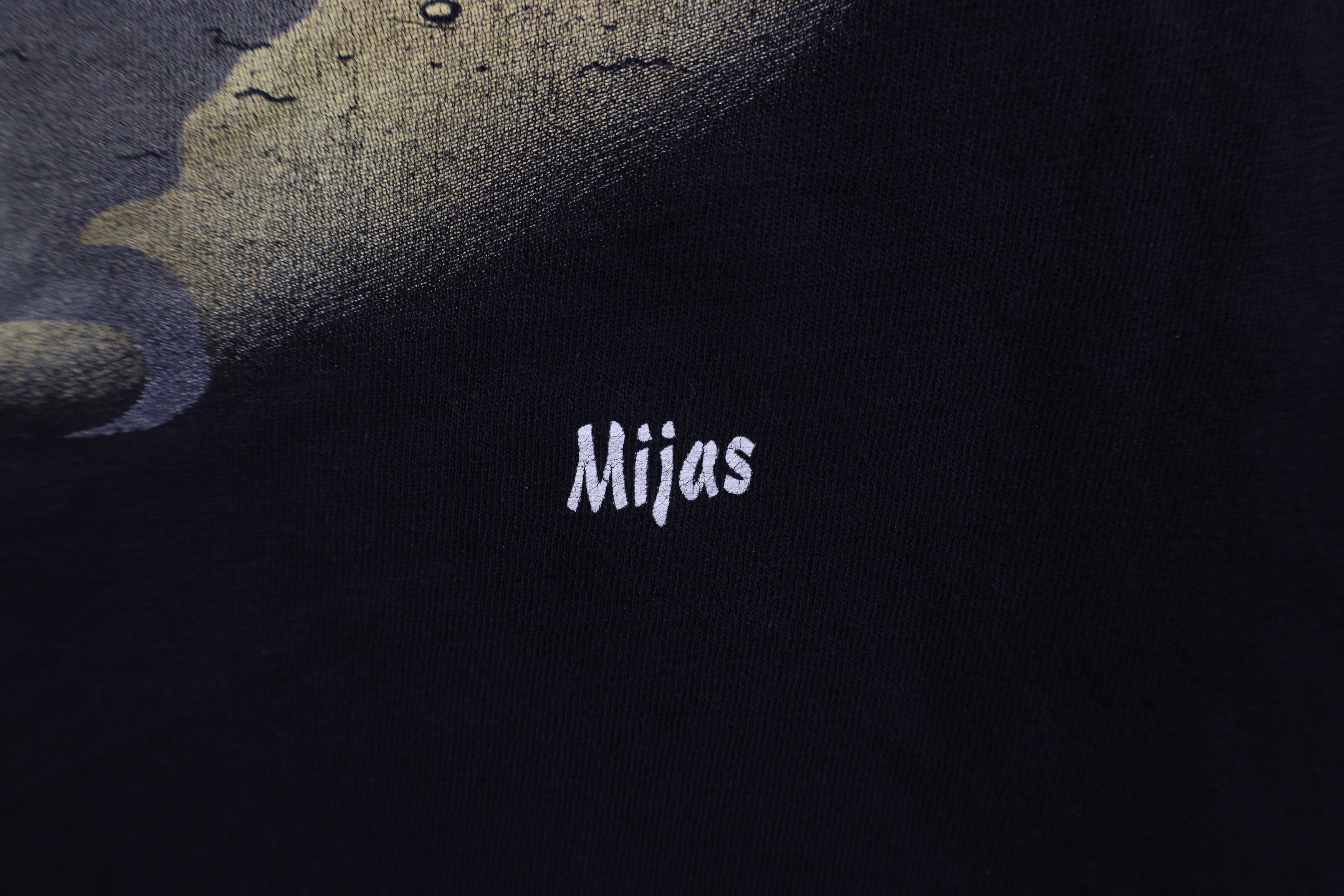 Vintage Vintage 90s Streetwear Bull Riding T-Shirt Black Mijas Size US XXL / EU 58 / 5 - 5 Thumbnail