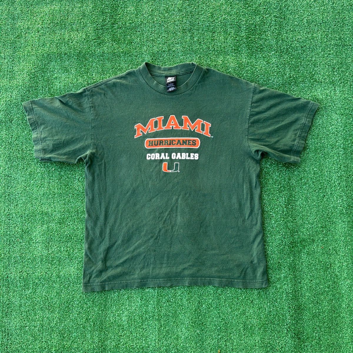 Starter starter miami hurricanes t-shirt Size US L / EU 52-54 / 3 - 1 Thumbnail