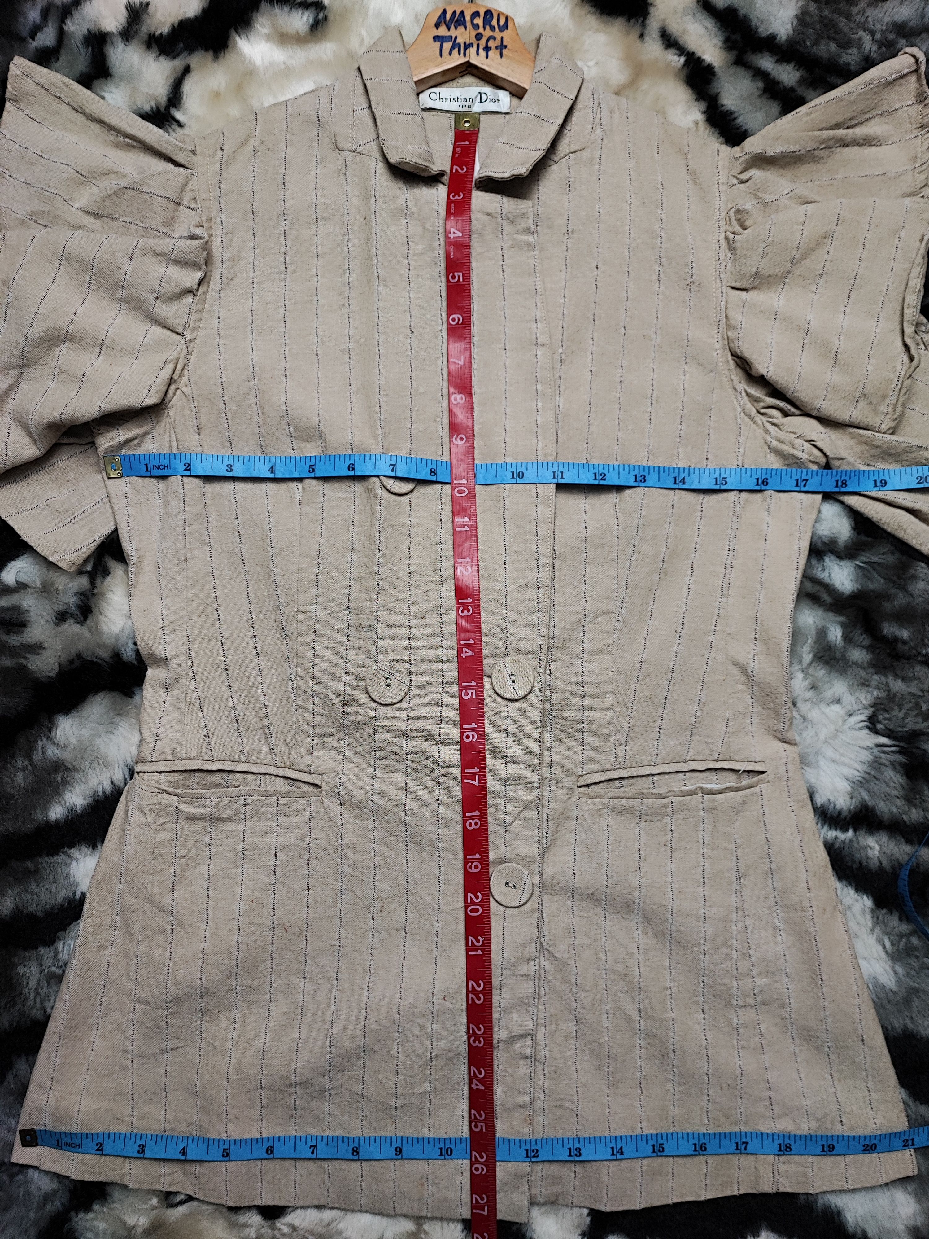 Christian Dior Monsieur Cristian Dior Japan Vintage Cotton Women S/M Size S / US 4 / IT 40 - 16 Thumbnail