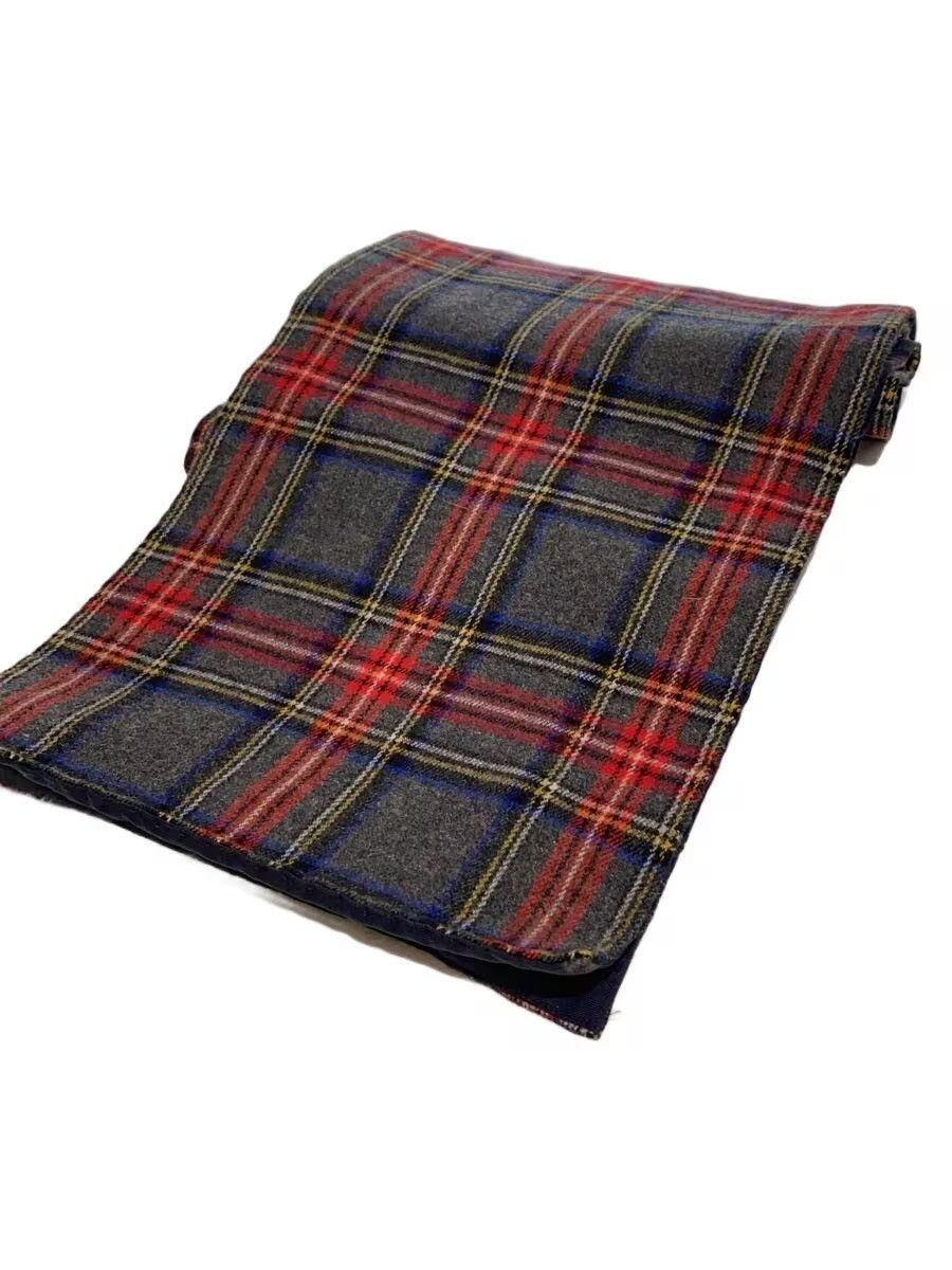 Comme des Garcons Homme Checkered Wool Scarf Size ONE SIZE - 1 Thumbnail
