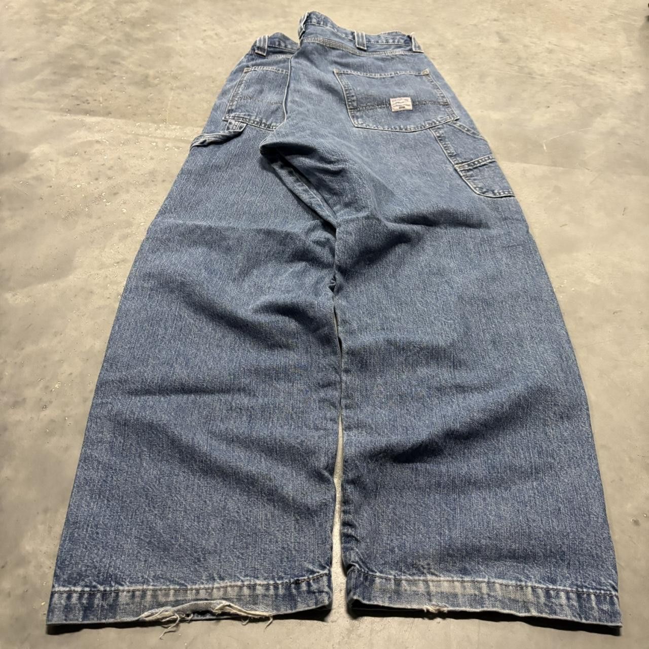 Levi's × Vintage Crazy Vintage Y2K/2000s Baggy Levis Carpenter Skater Style Denim Jeans! Size US 36 / EU 52 - 4 Thumbnail
