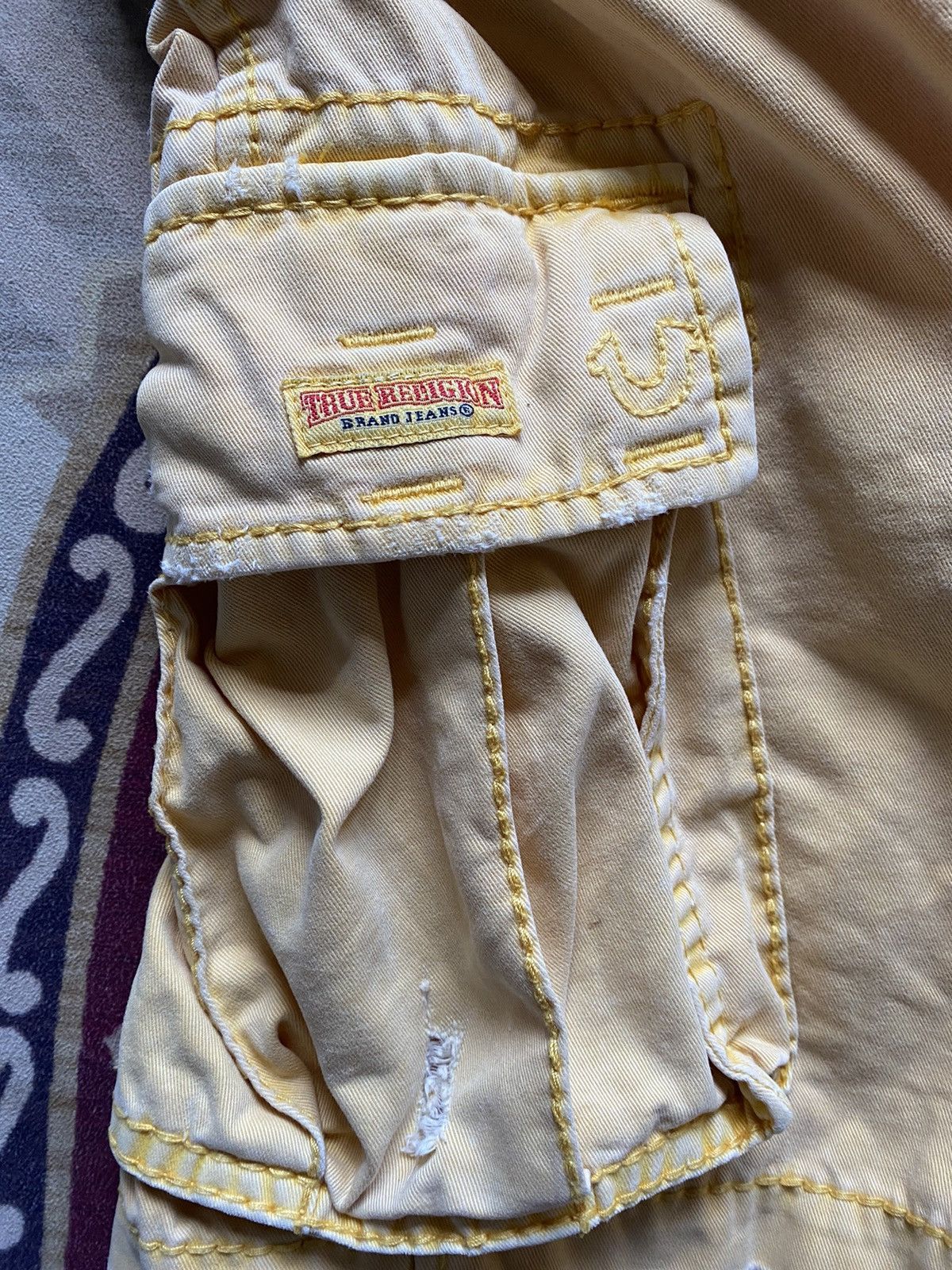 True Religion True Religion Distressed Short Pant Size US 31 - 14 Thumbnail