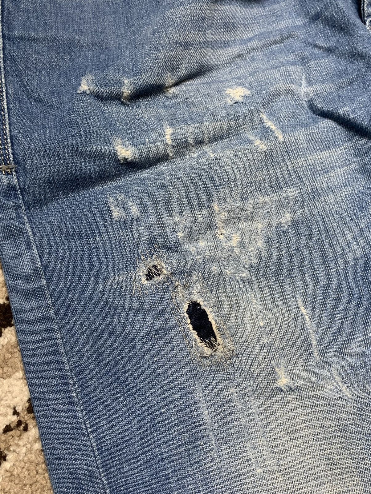Diesel × Vintage Vintage Men's Diesel Distressed Denim Jeans Size US 36 / EU 52 - 14 Thumbnail