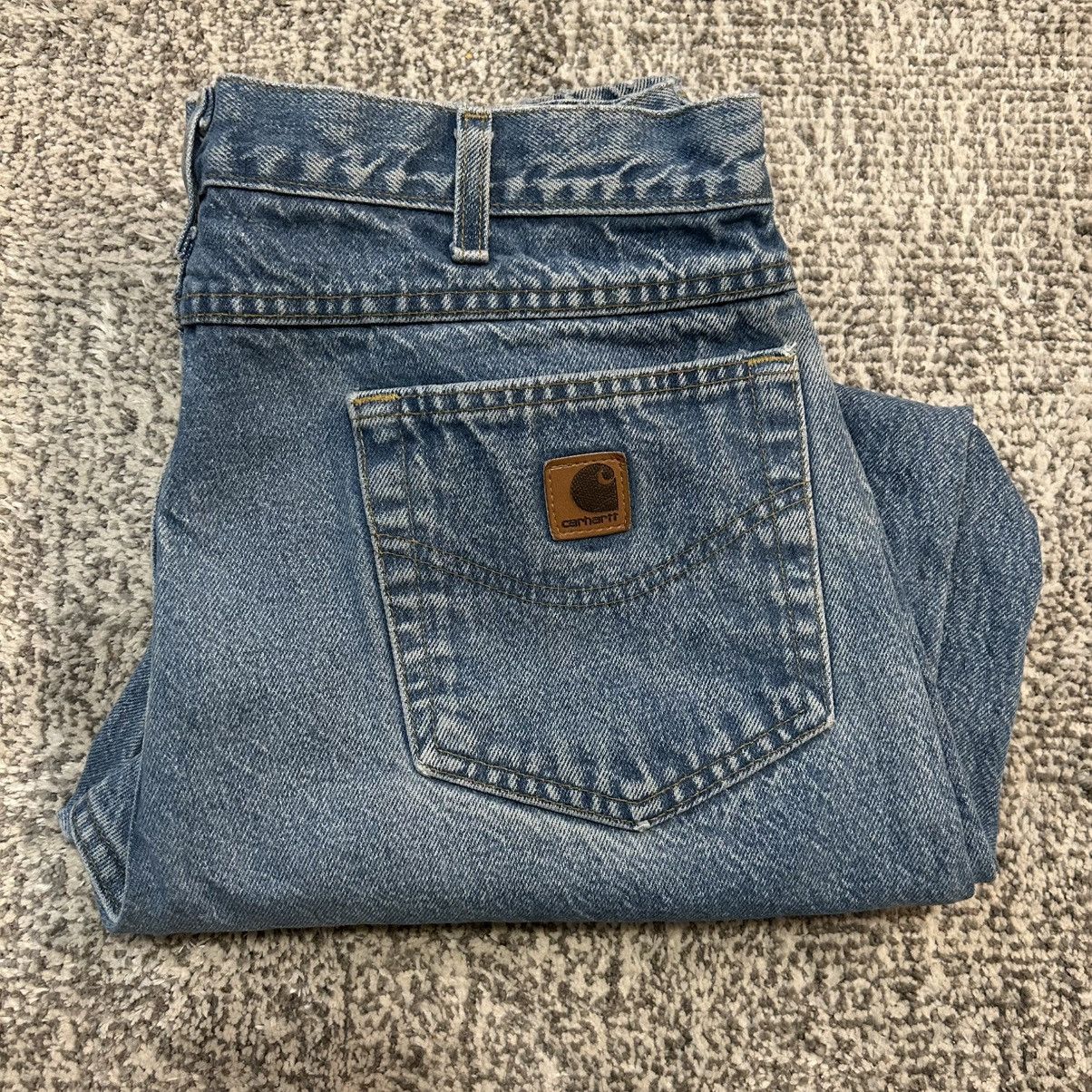 Carhartt Carhartt Relaxed Fit Blue Jeans size 36x32 Size US 36 / EU 52 - 1 Thumbnail