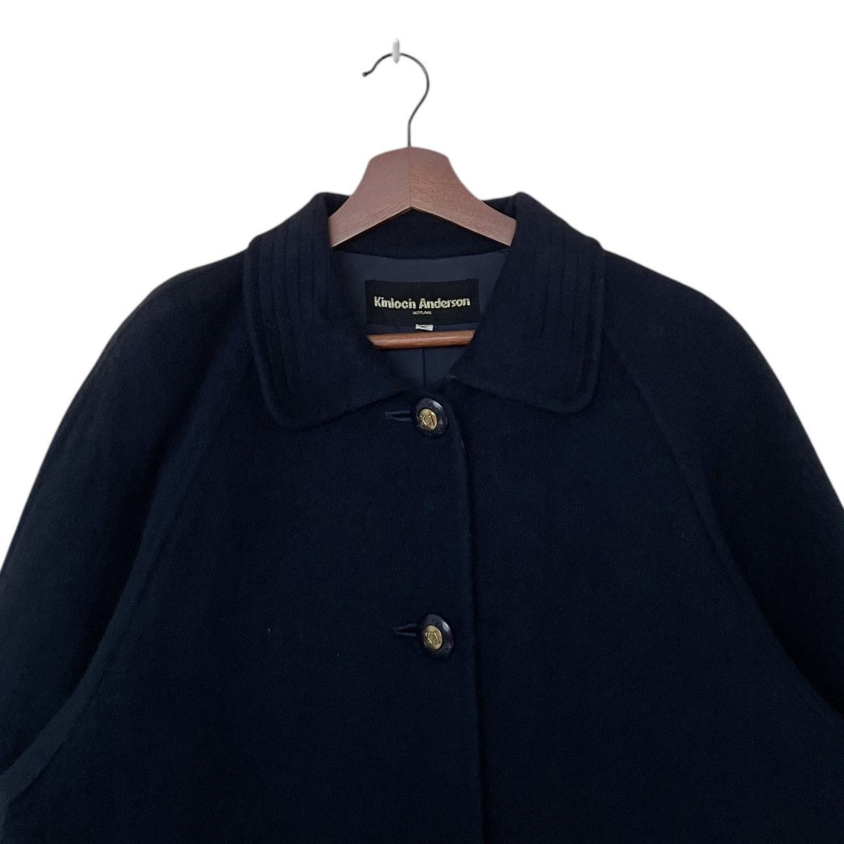 Designer × Vintage Vintage Brand Kinloch Anderson Wool Trench Coat 2000s Size US L / EU 52-54 / 3 - 8 Thumbnail