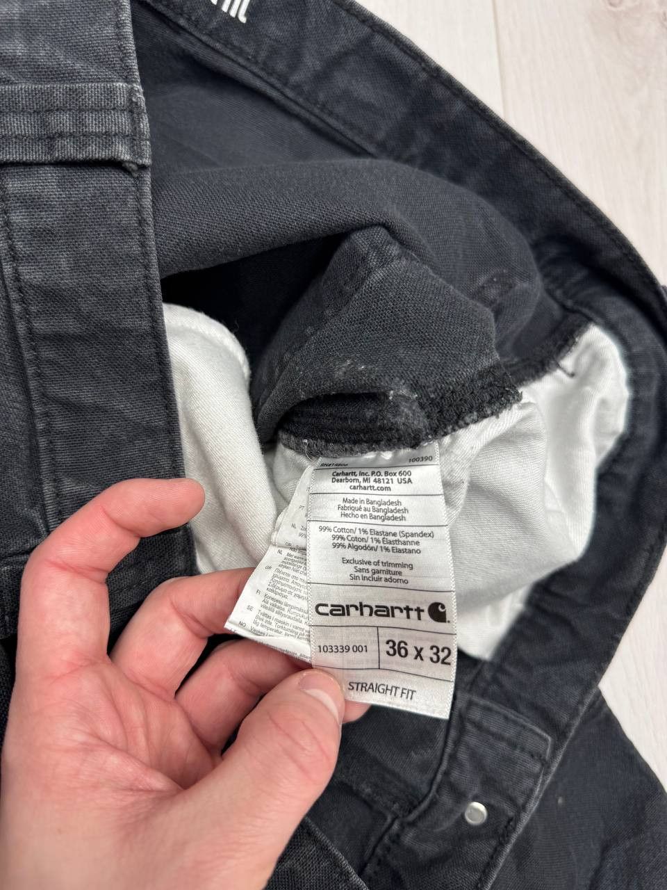 Carhartt Vintage carhartt workpants black cargo 36x32 Size US 32 / EU 48 - 16 Thumbnail